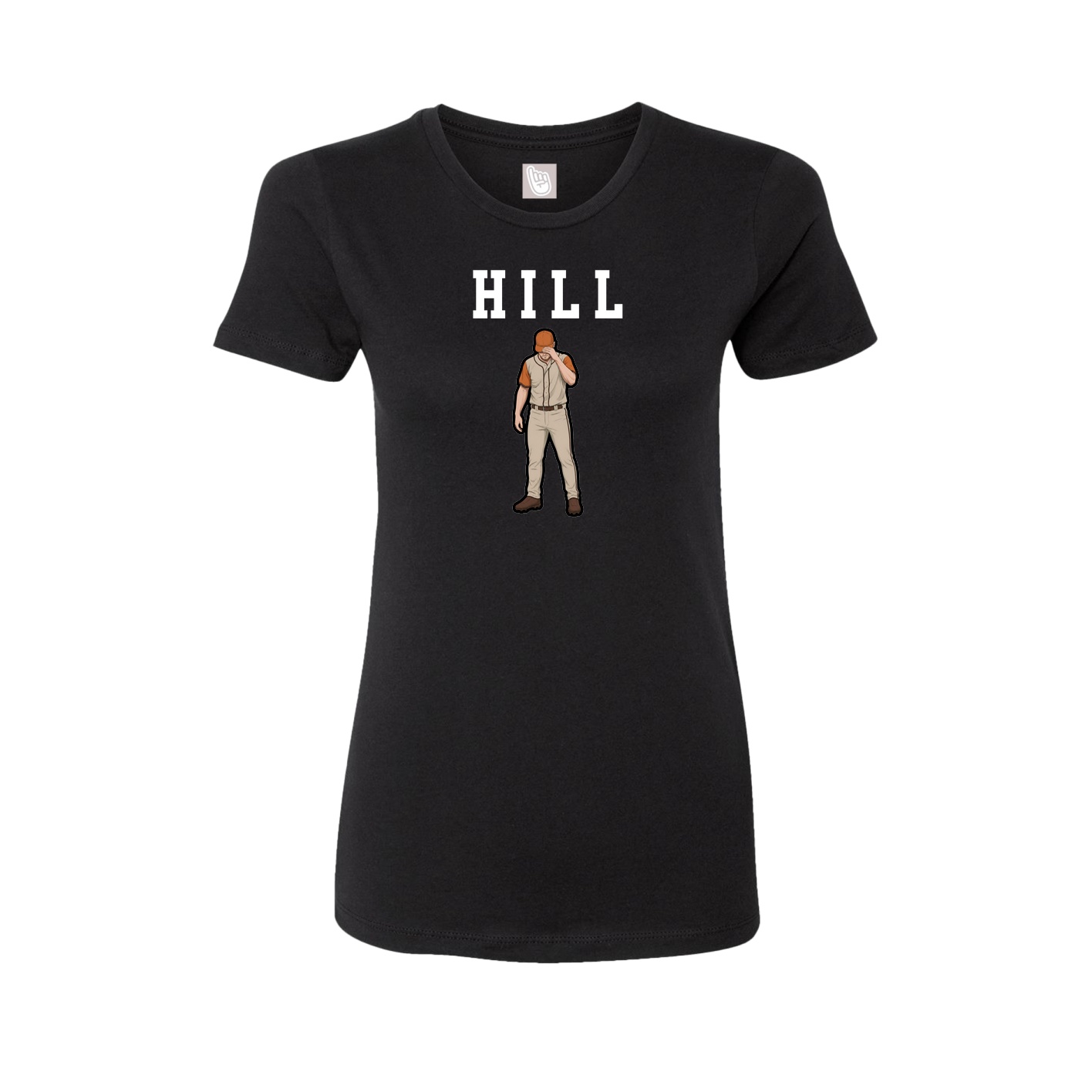 Fitted Women's Tee — Shirsey in Black