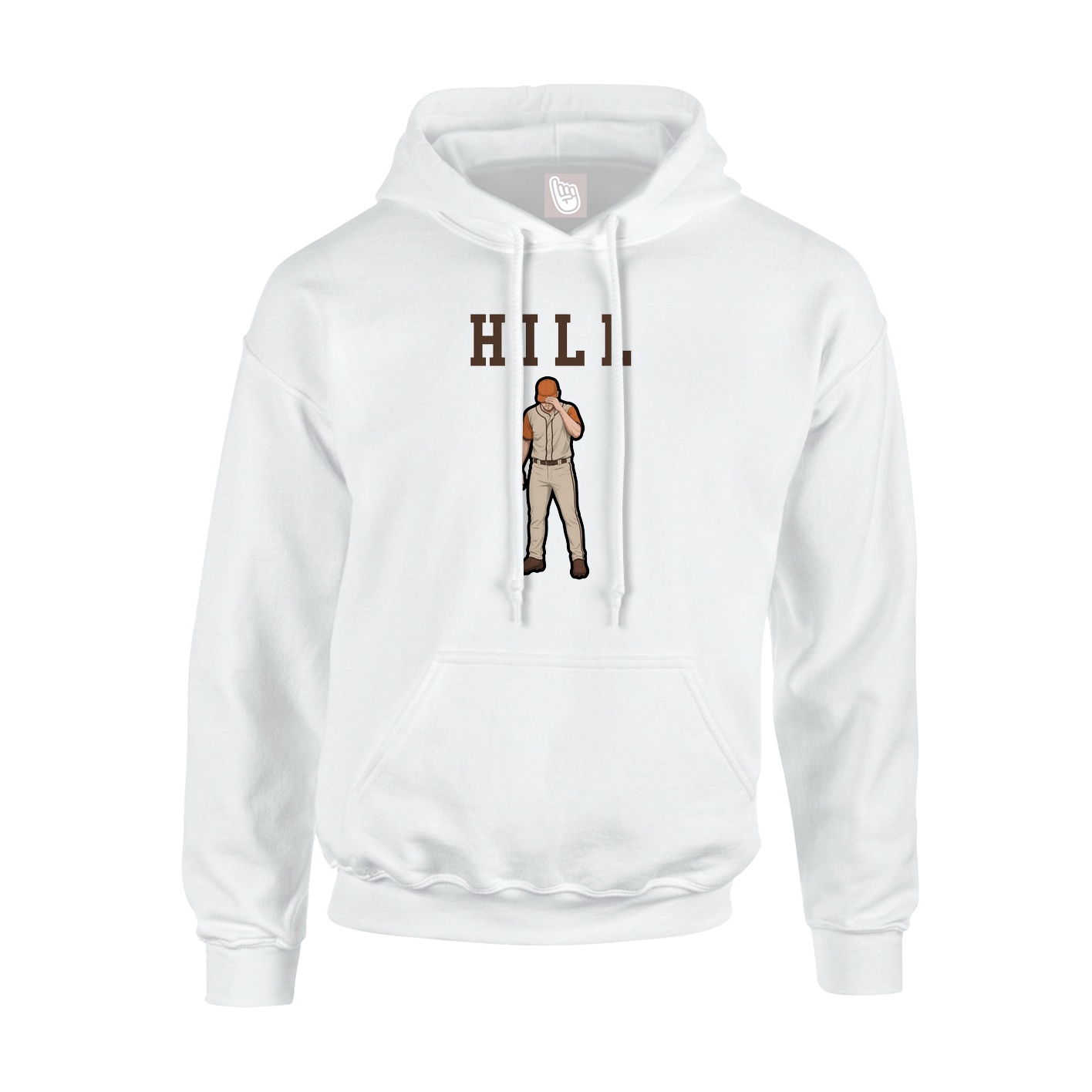 Hoodie — Shirsey in White