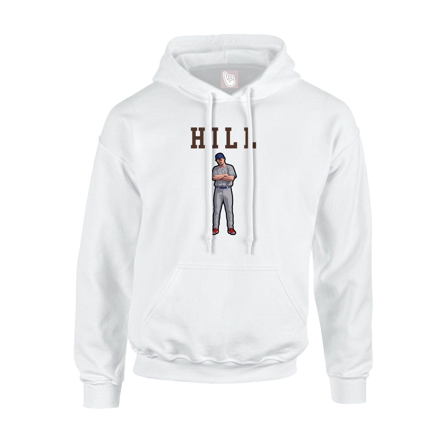 Hoodie — Shirsey in White