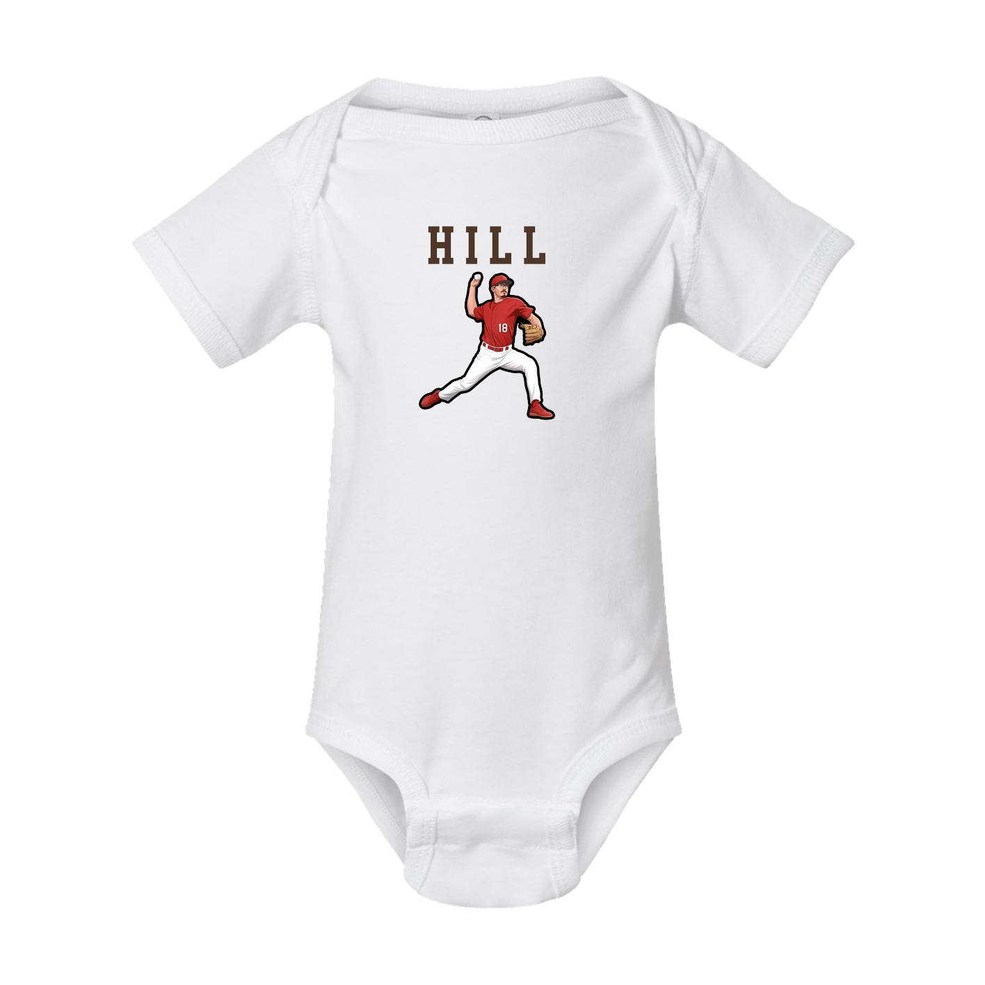 Baby Onesie — Shirsey in White