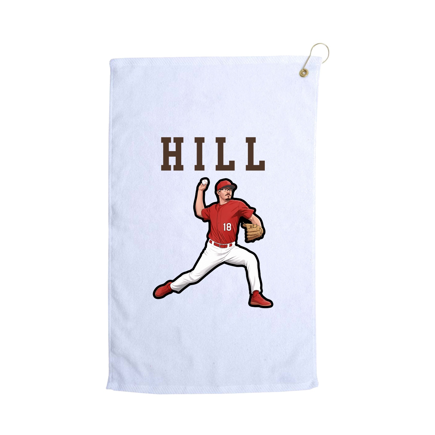 Golf Towel — Shirsey in White