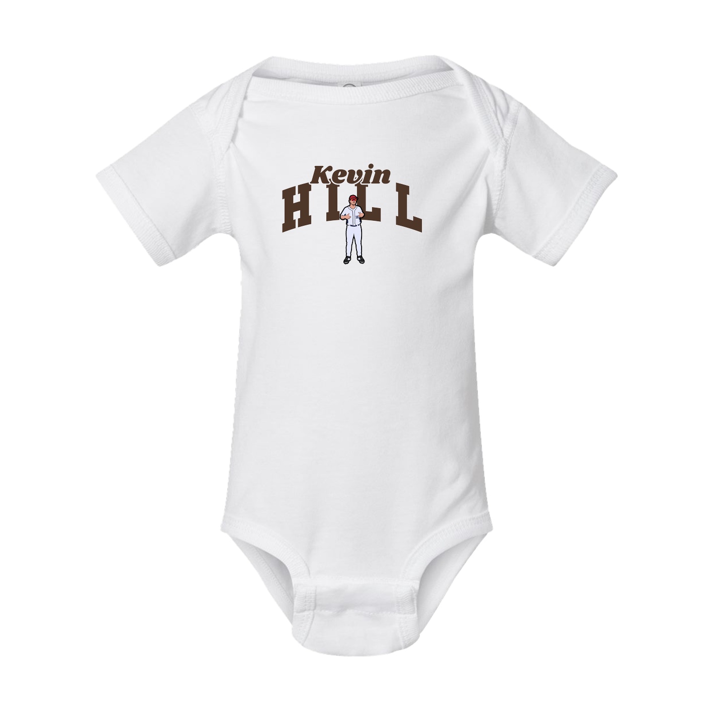 Baby Onesie — Signature Arch in White