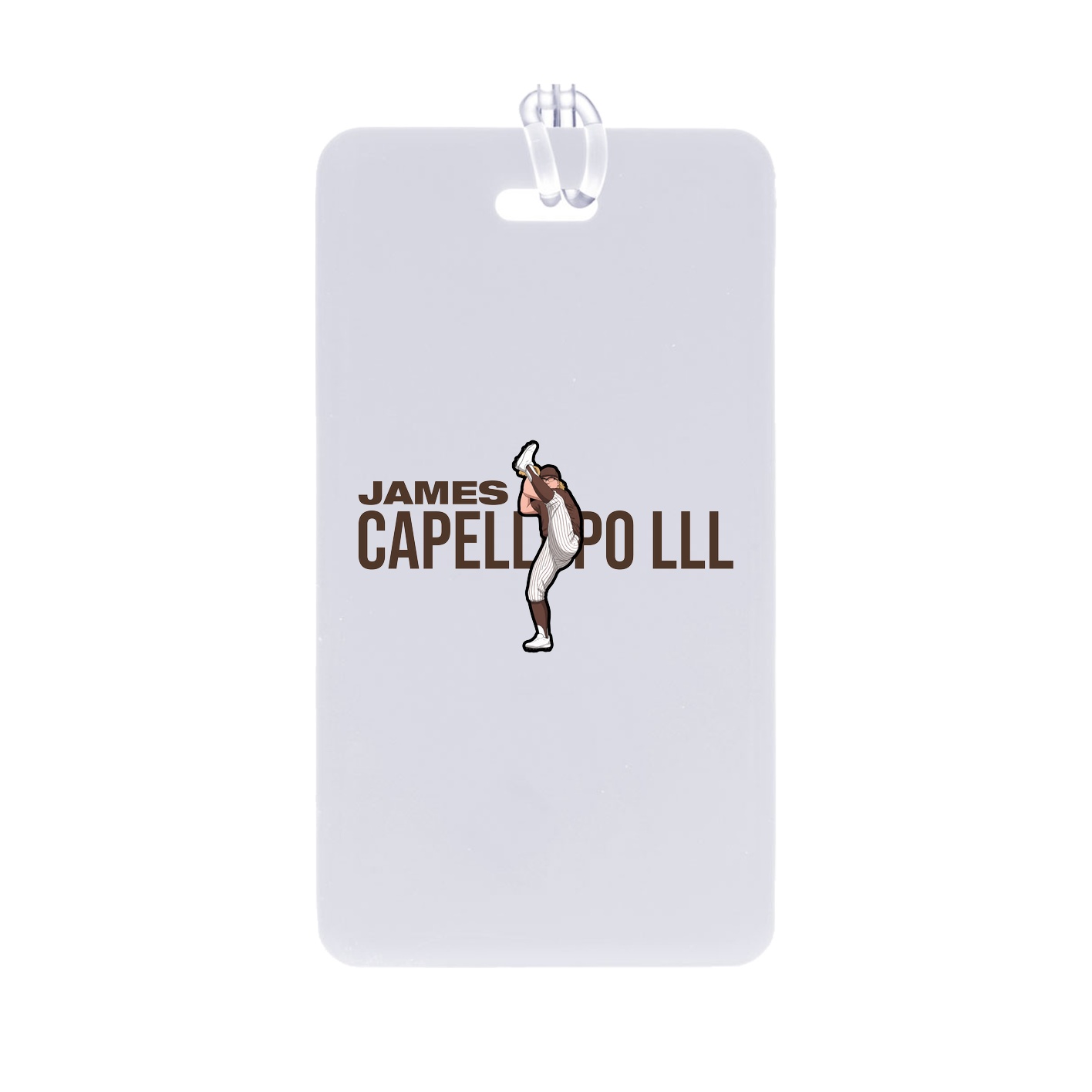 Bag Tag — Player Name in Classic