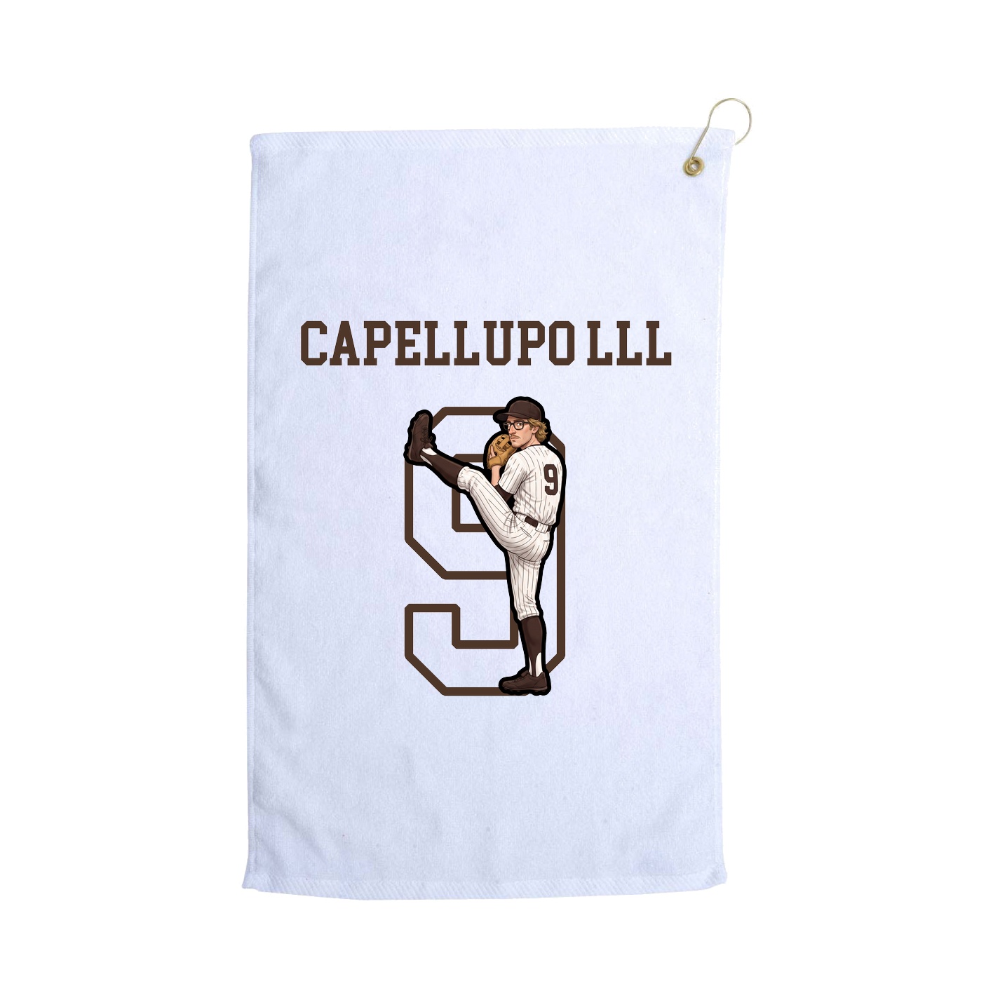 Golf Towel — Shirsey in White