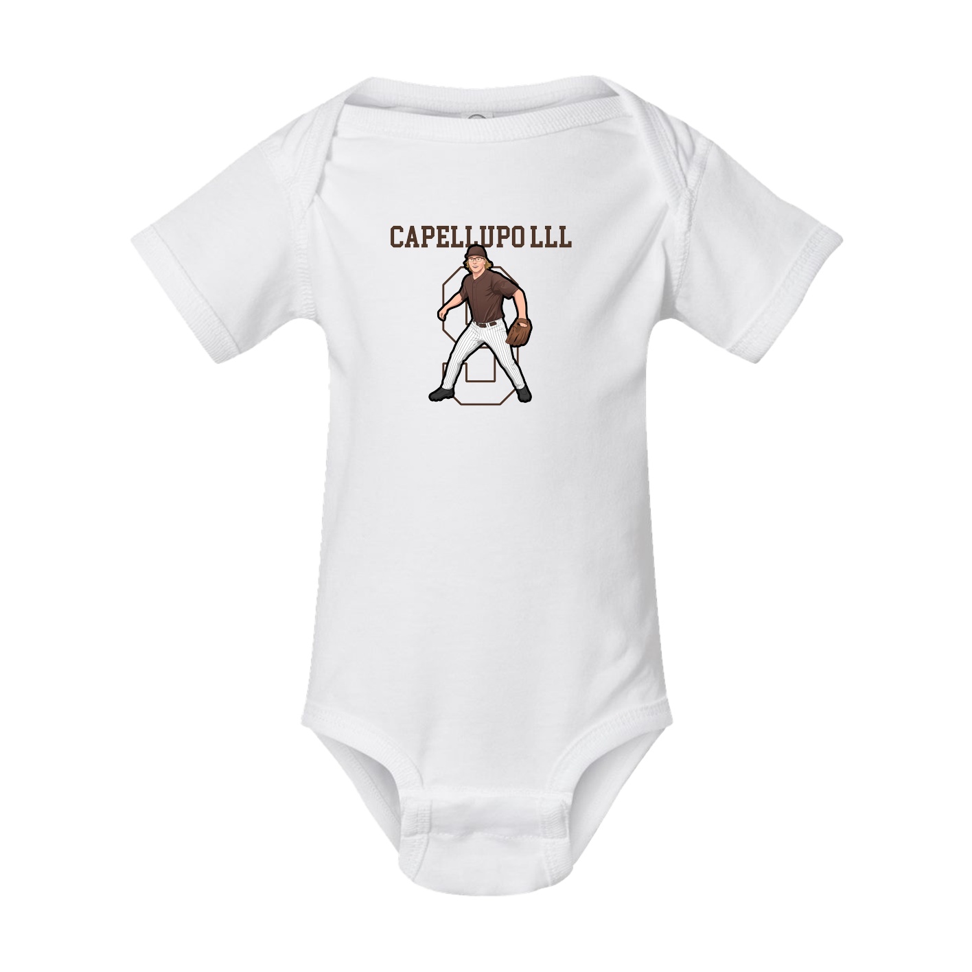 Baby Onesie — Shirsey in White