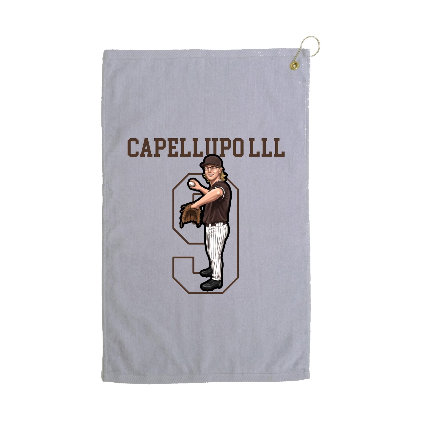 Golf Towel — Shirsey in Grey