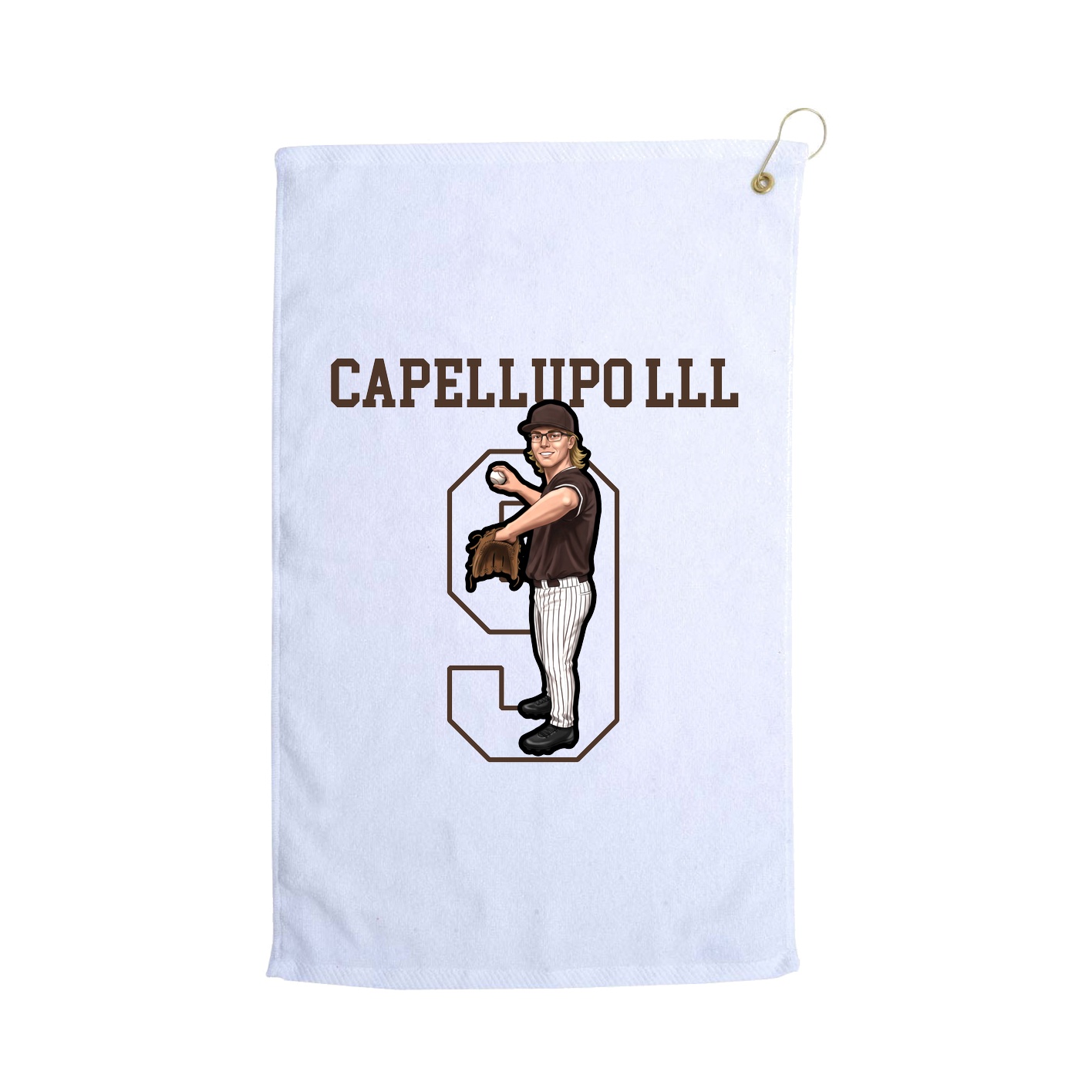 Terry Velour Golf Towel