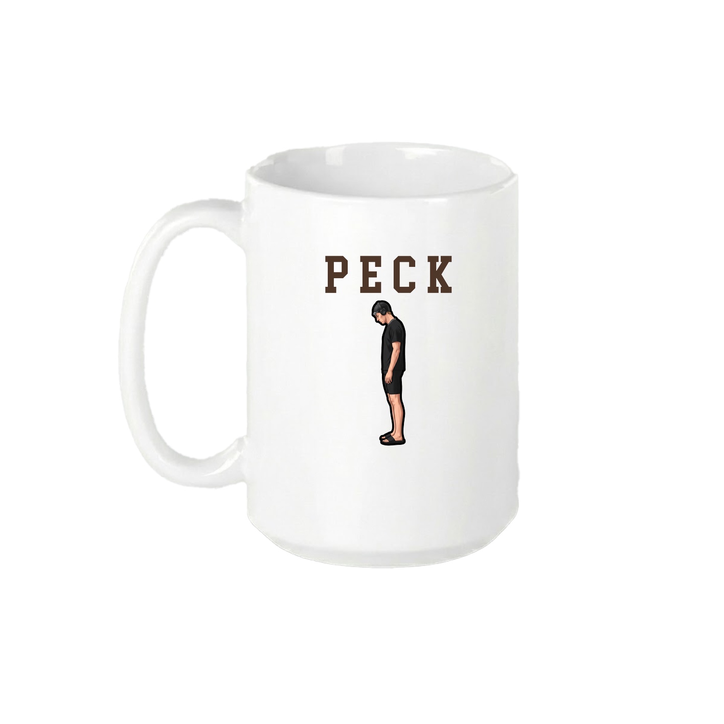 15oz Coffee Mug — Shirsey in White