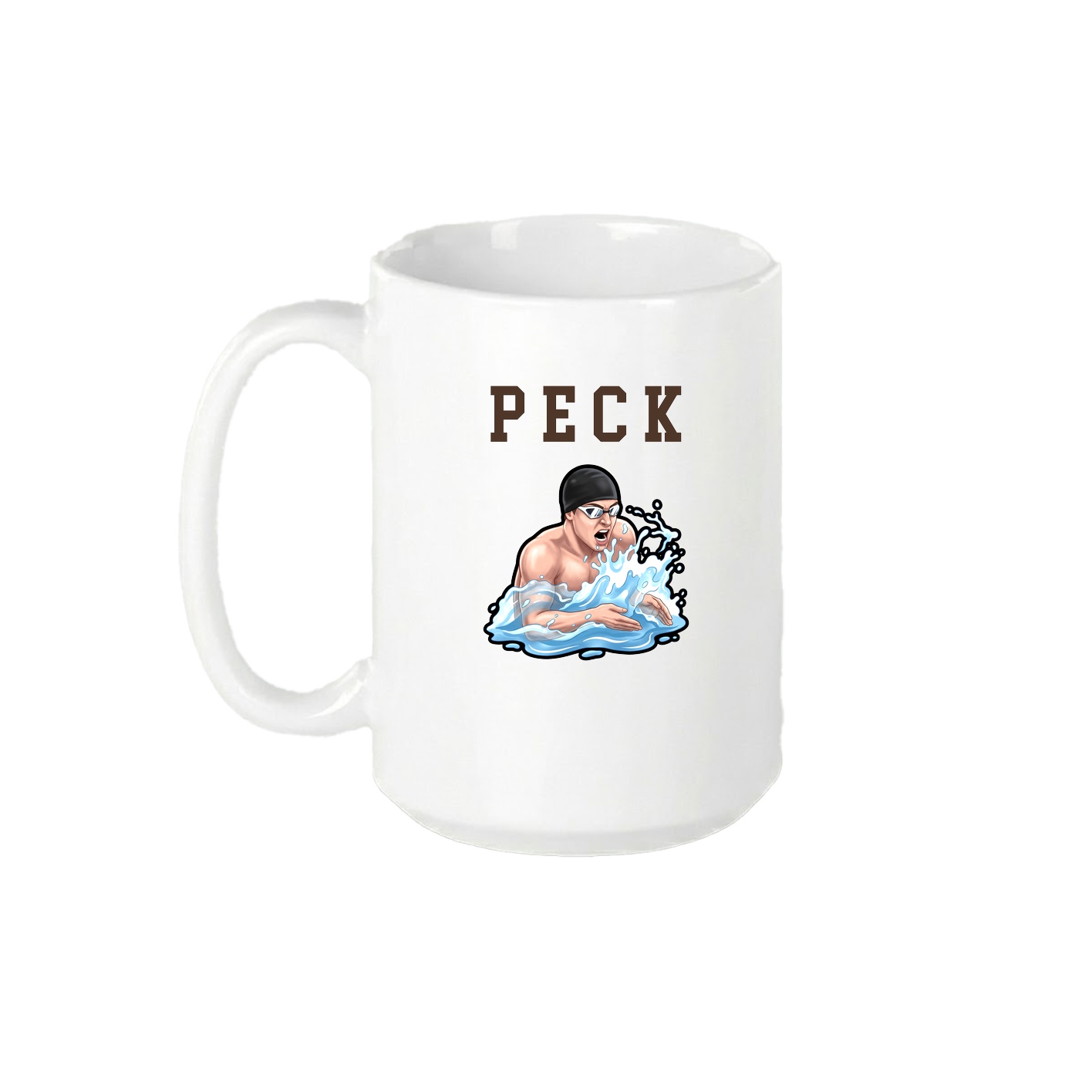 15oz Coffee Mug — Shirsey in White