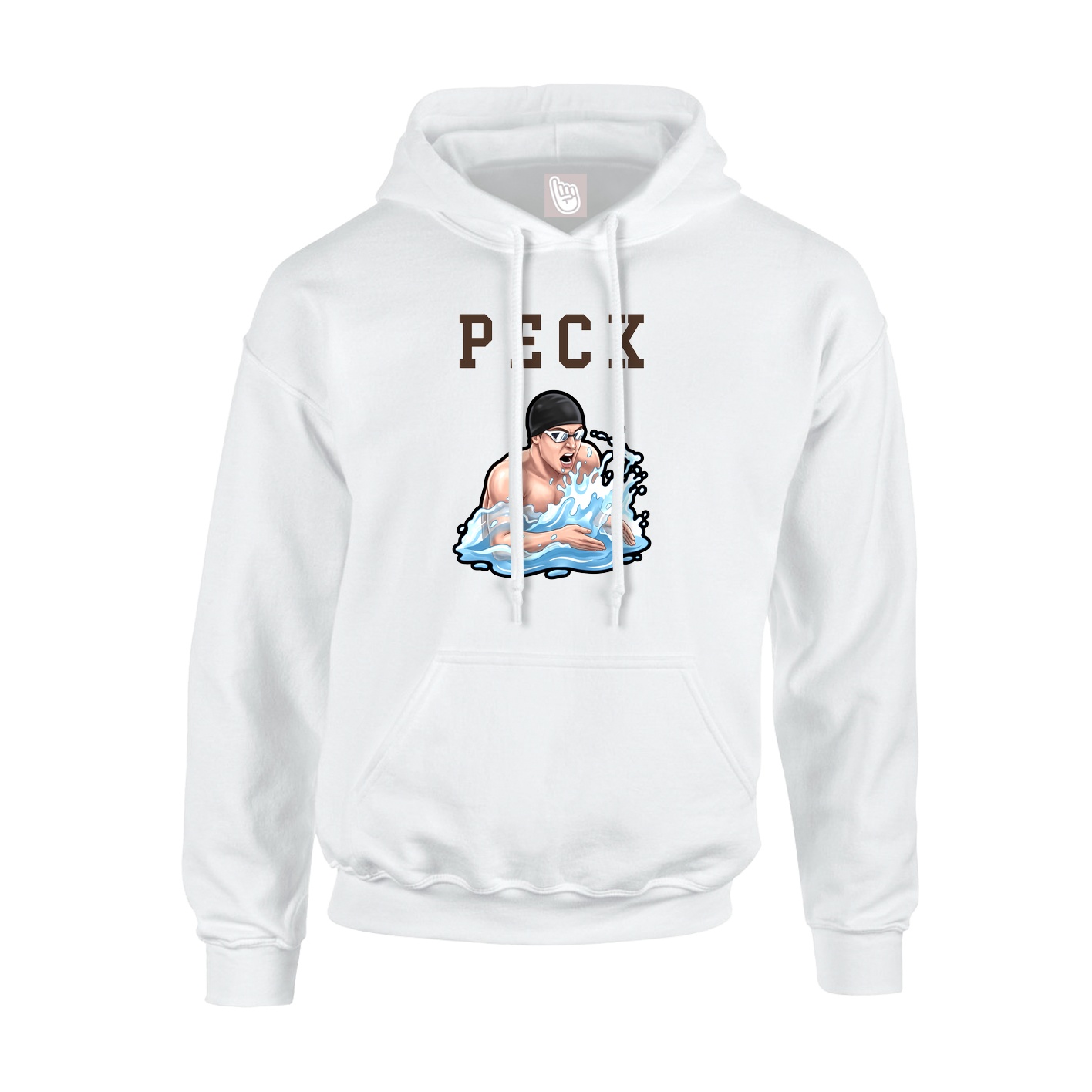 Hoodie — Shirsey in White