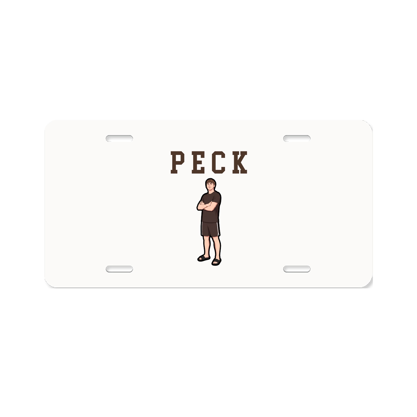 License Plate — Shirsey in Classic