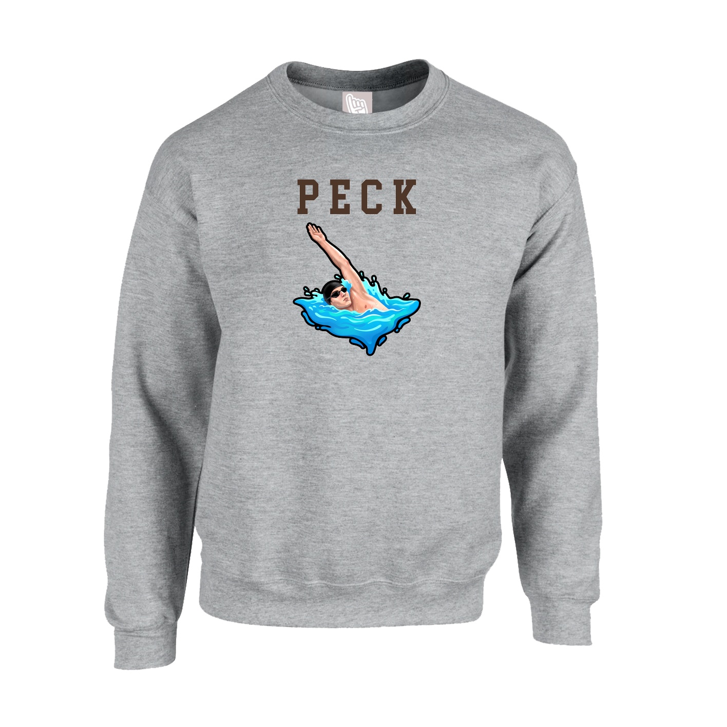 Fleece Crew — Shirsey in Grey