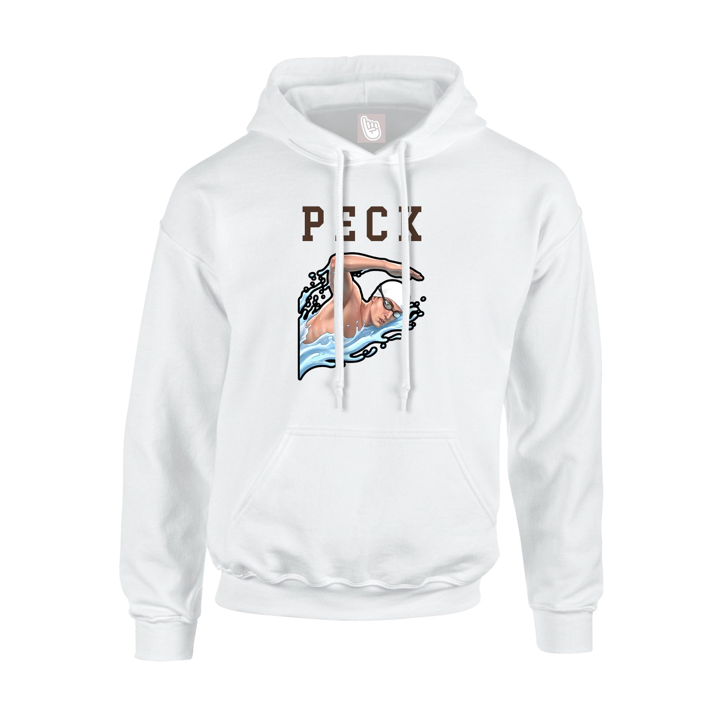 Hoodie — Shirsey in White