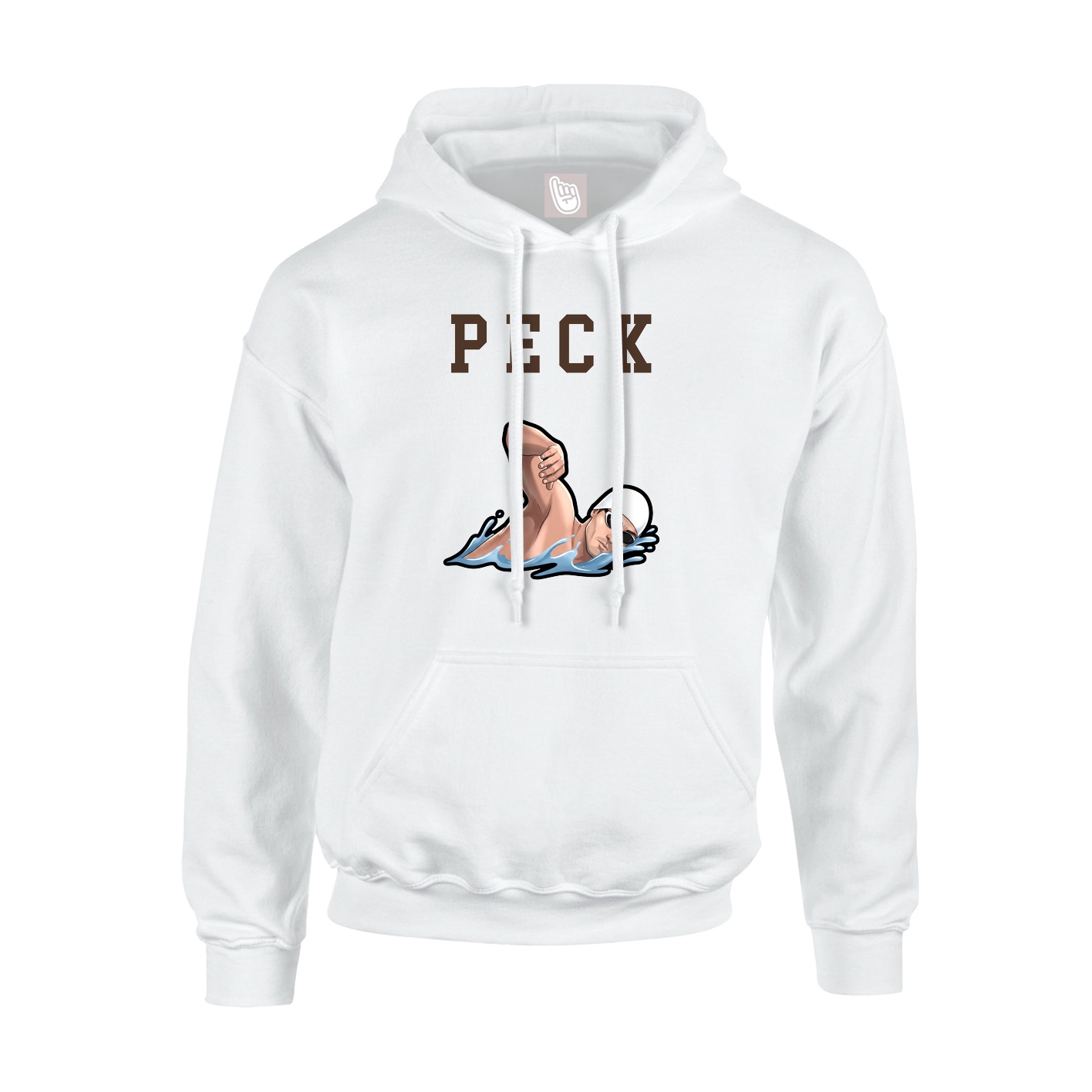 Youth Hoodie — Shirsey in White