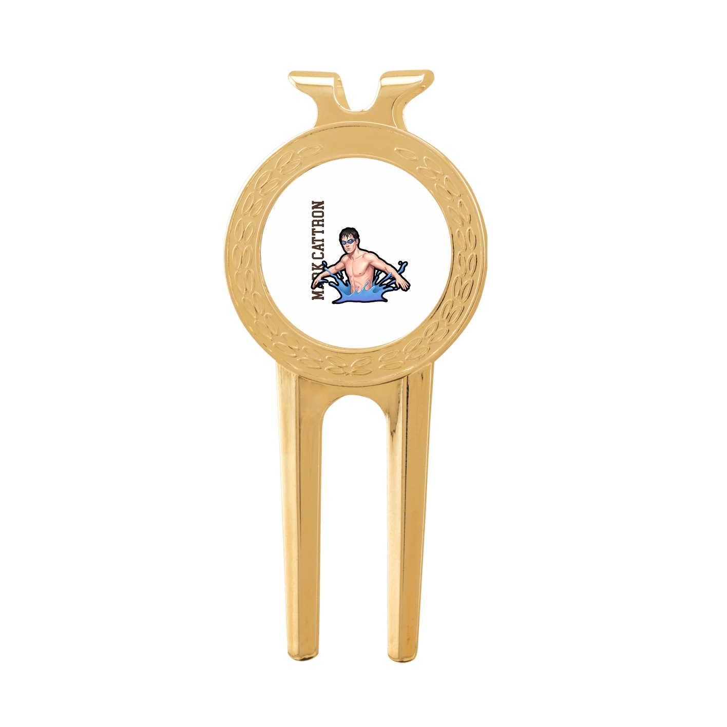 Divot Tool with Ball Marker — Name Vertical in Classic