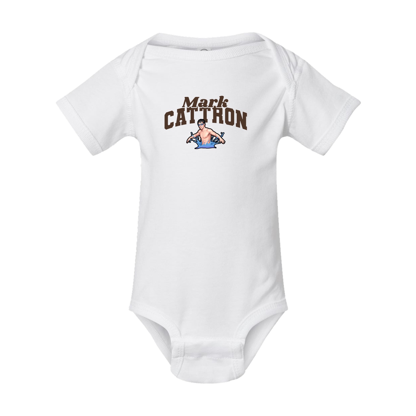 Baby Onesie — Signature Arch in White