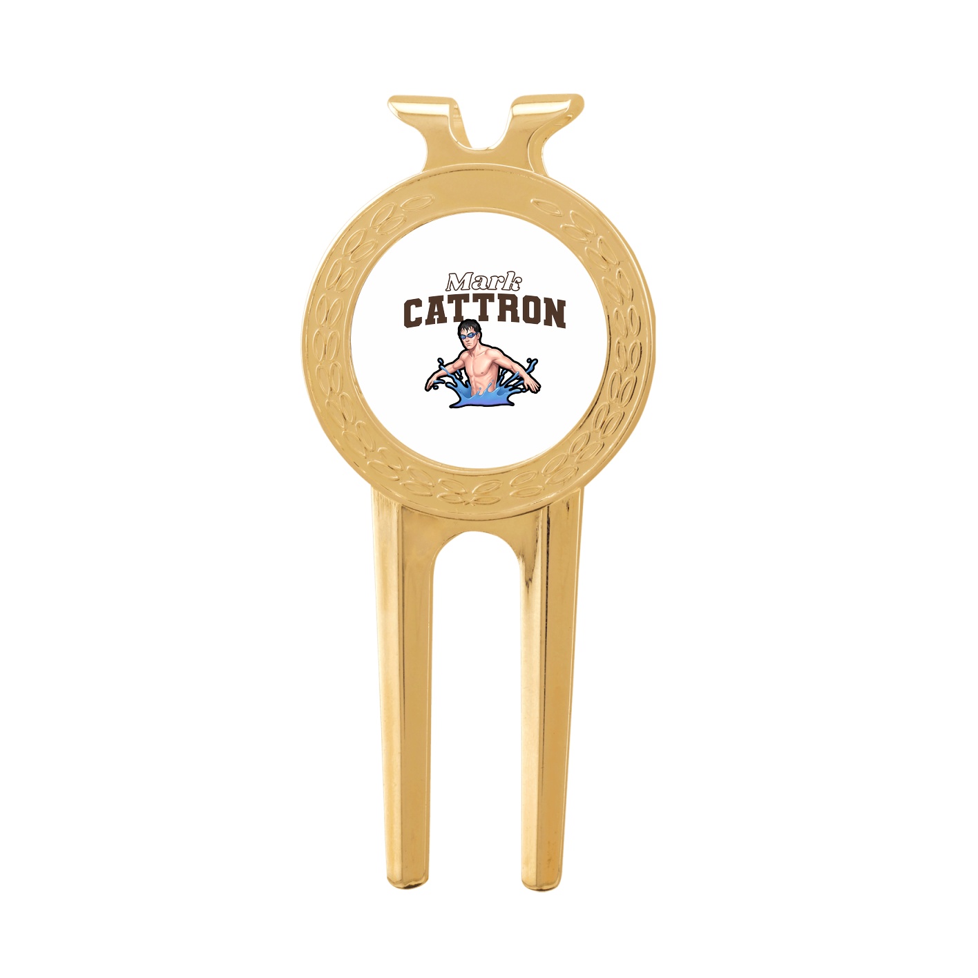 Divot Tool with Ball Marker — Name Arch in Classic