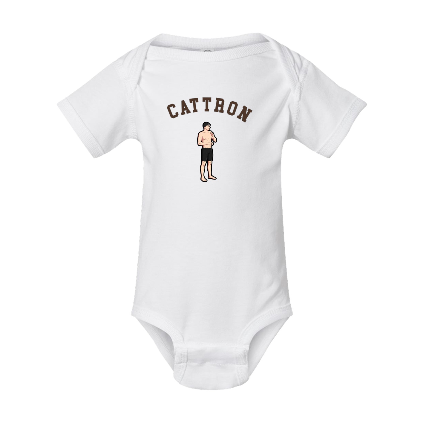 Baby Onesie — Shirsey Arch in White