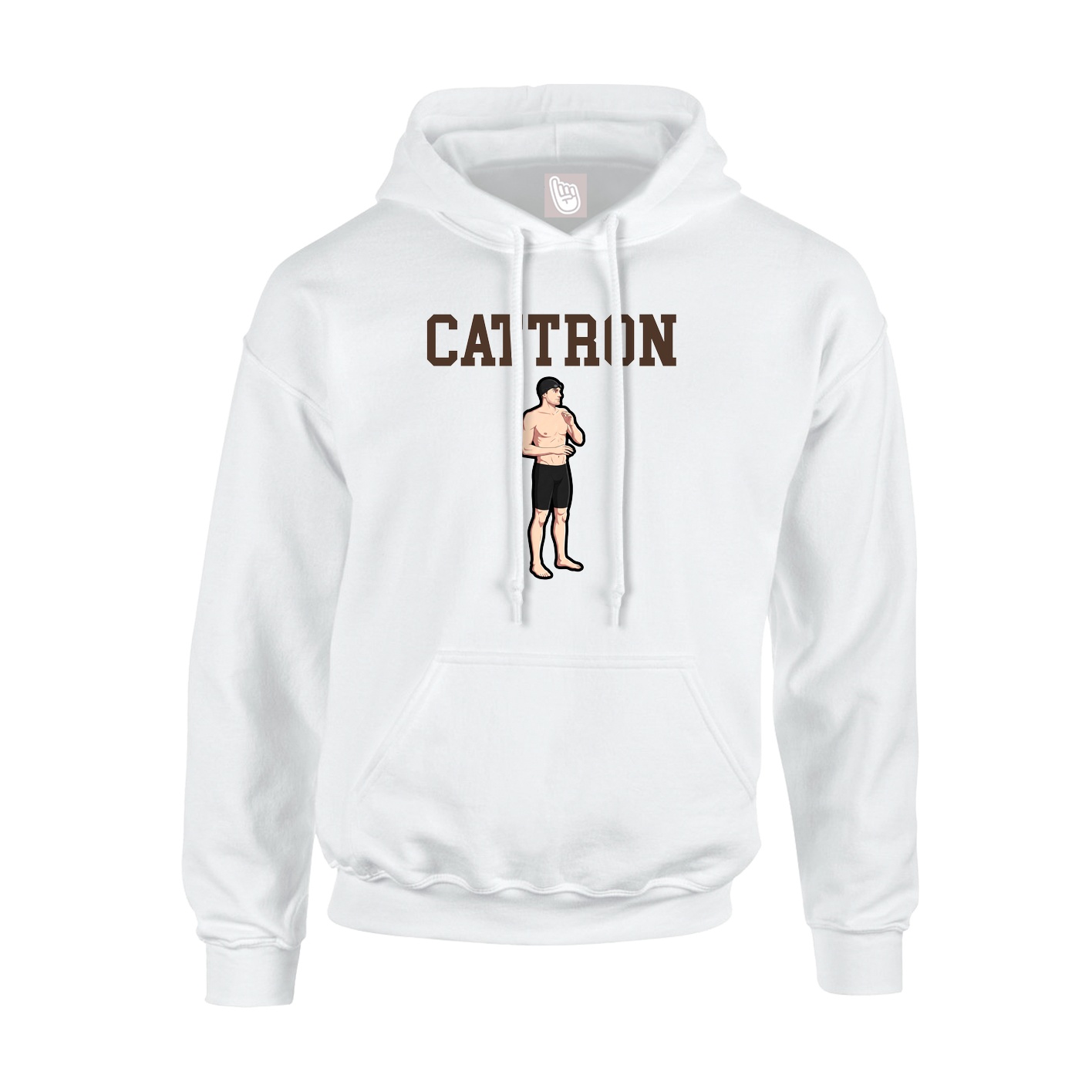 Youth Hoodie — Shirsey in White
