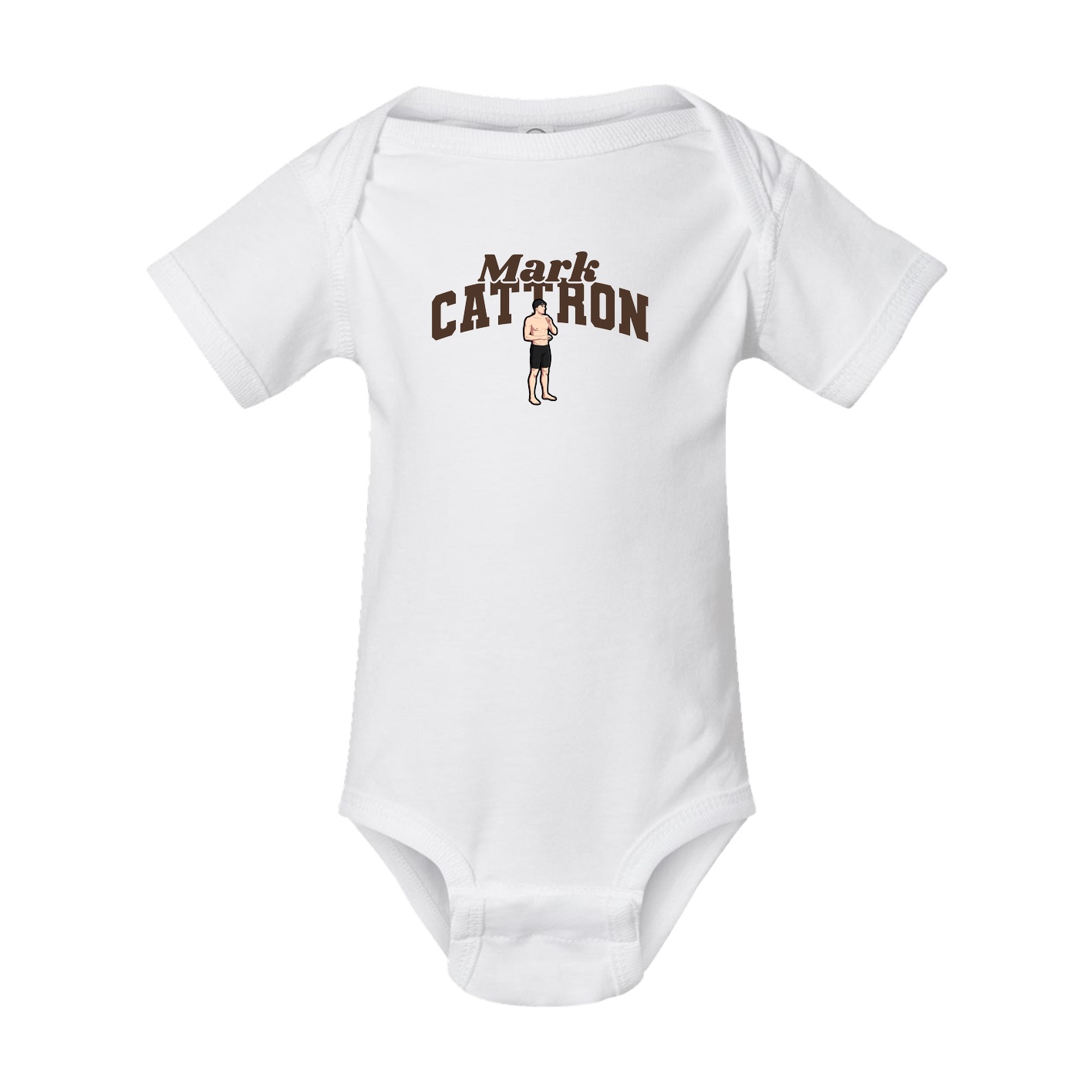Baby Onesie — Signature Arch in White
