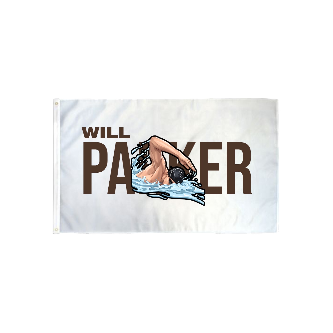 3x5 Flag — Player Name in Classic