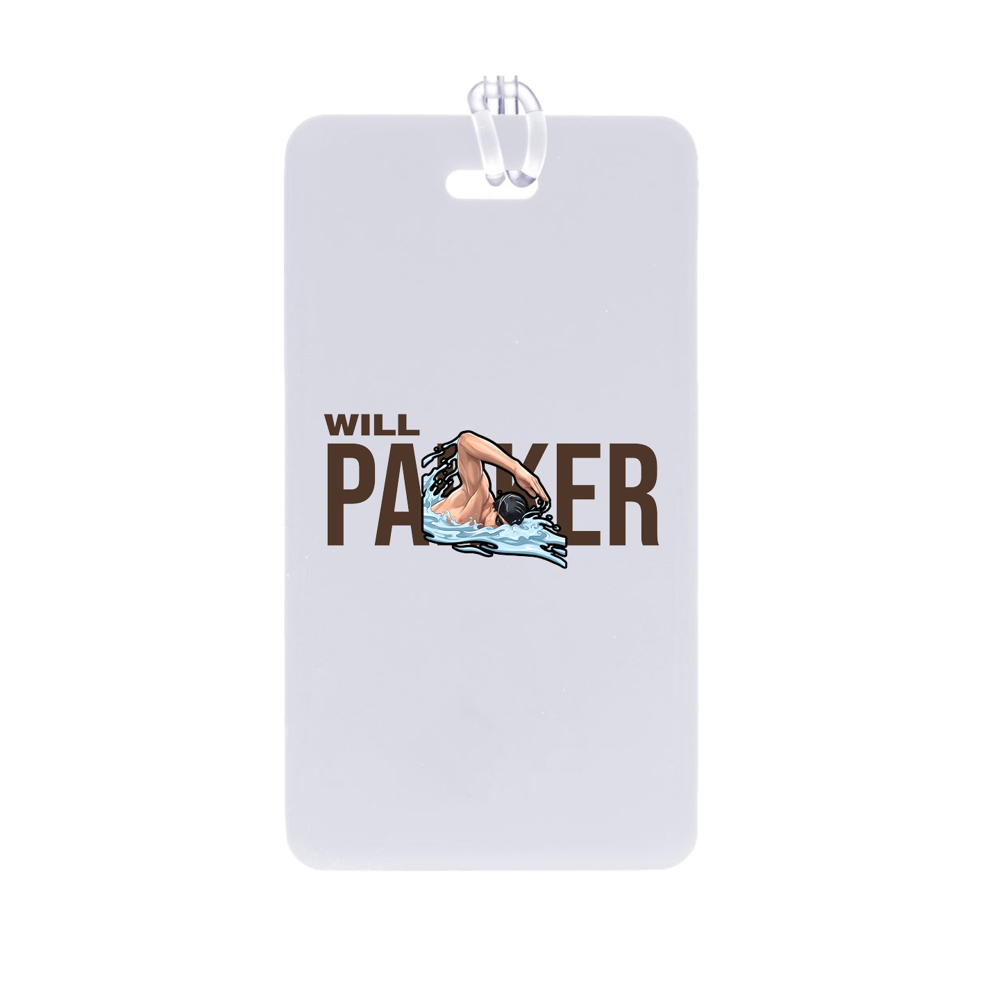 Bag Tag — Player Name in Classic
