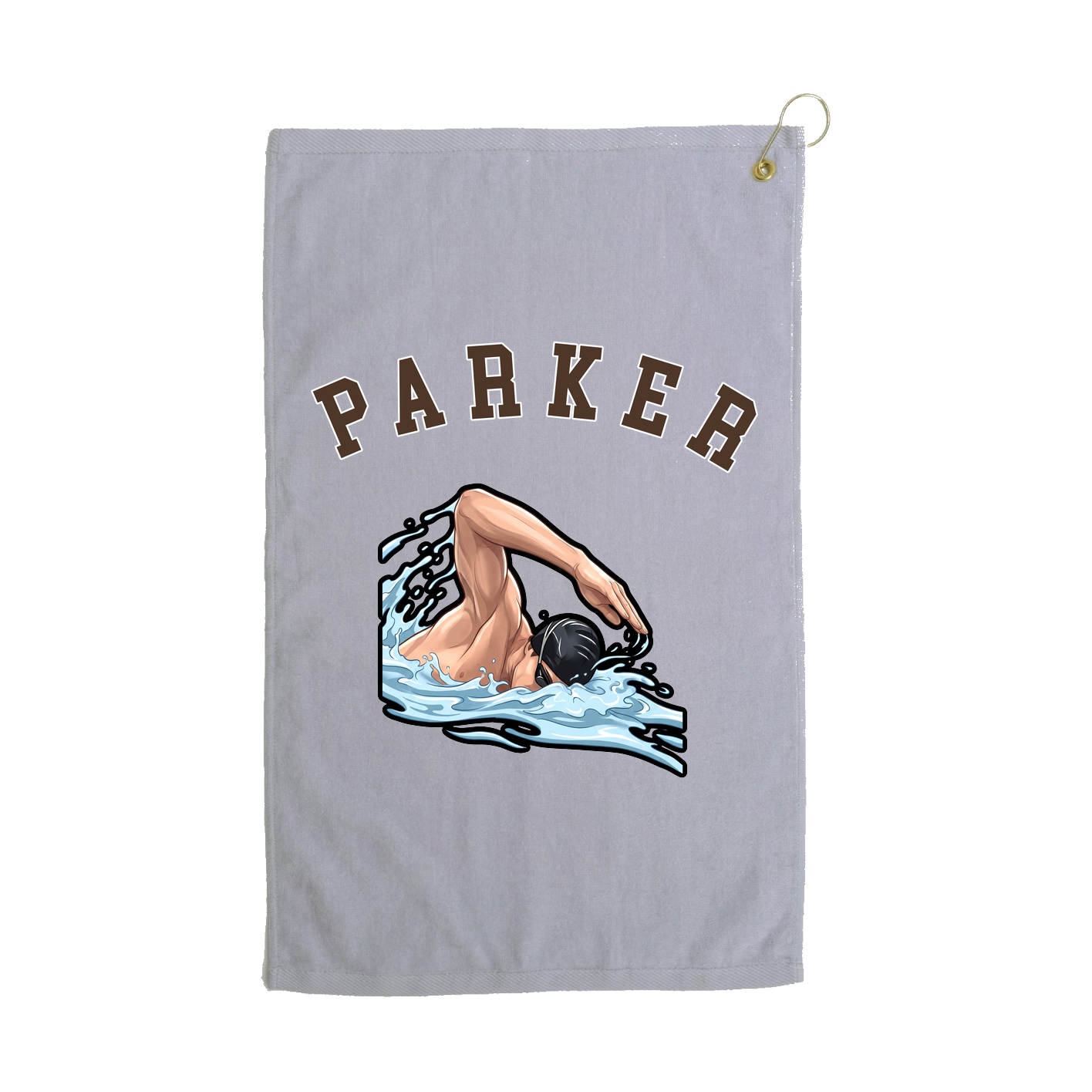 Golf Towel — Shirsey Arch in Grey