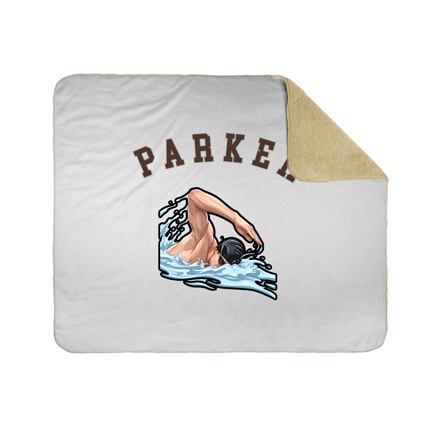 Throw Blanket — Shirsey Arch in White