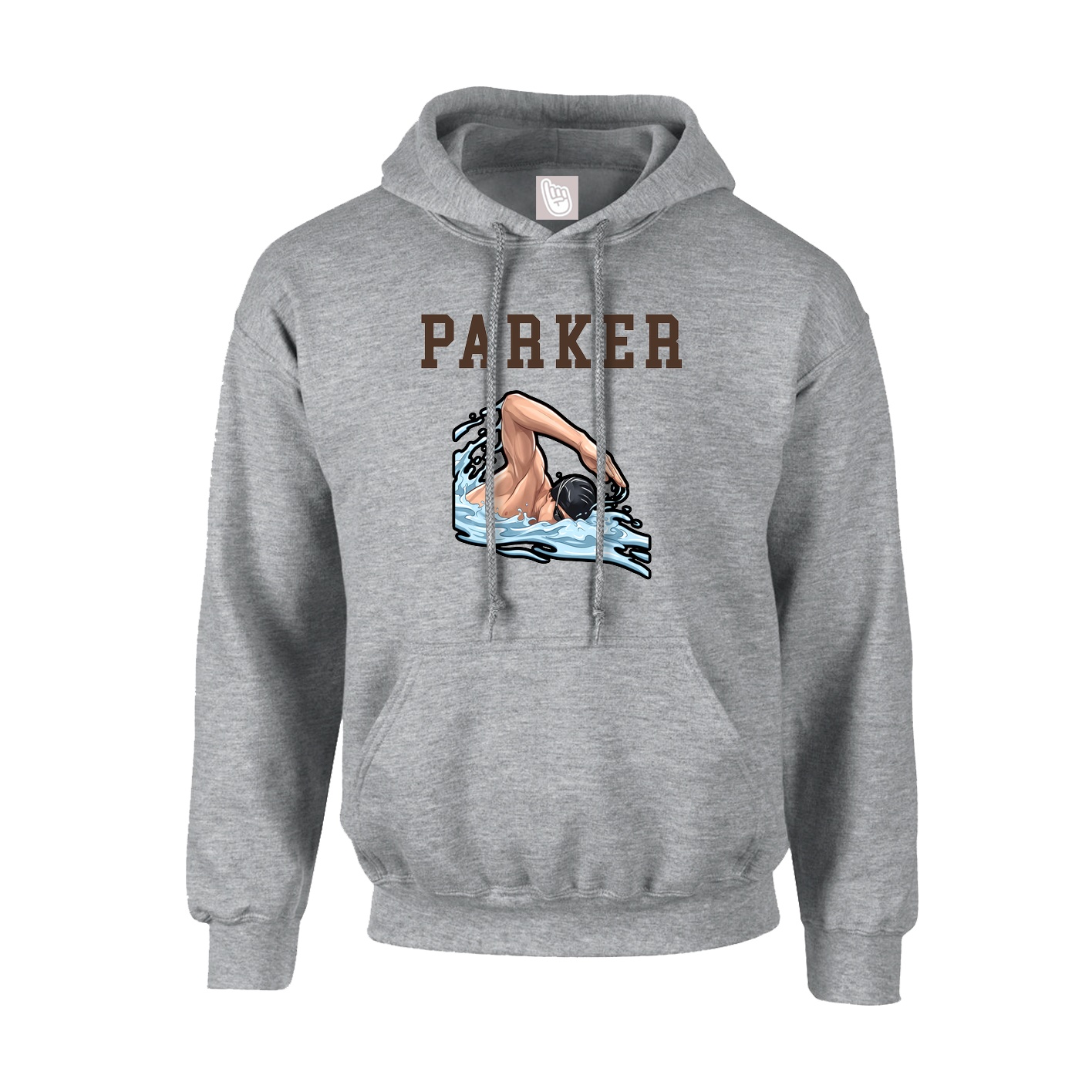 Hoodie — Shirsey in Grey