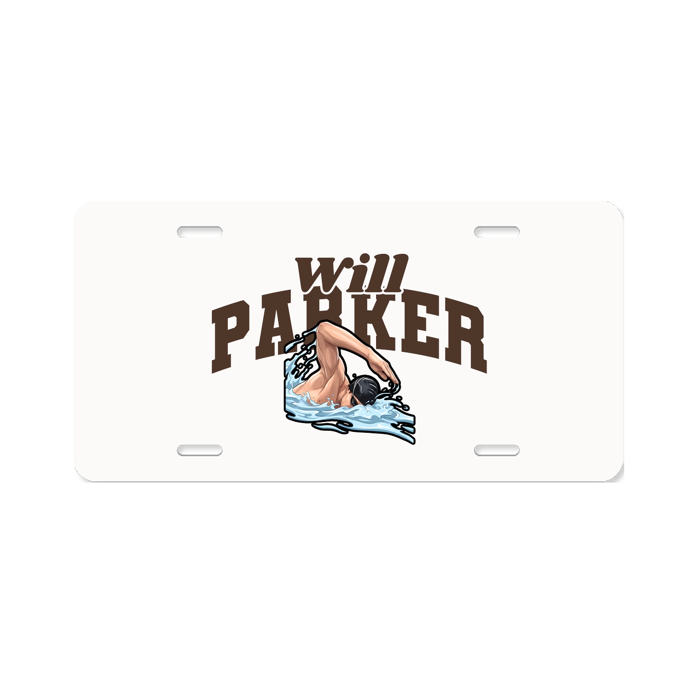 License Plate — Signature Arch in Classic