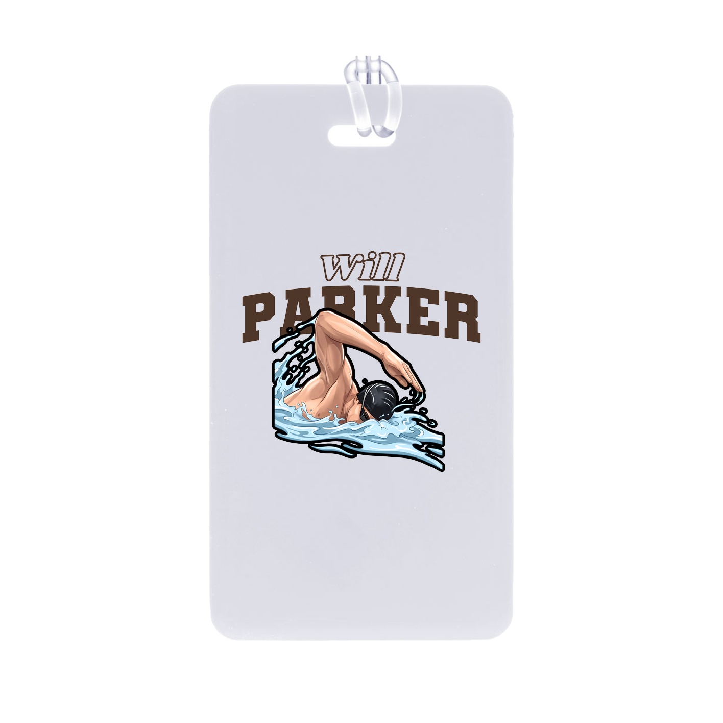 Bag Tag — Name Arch in Classic