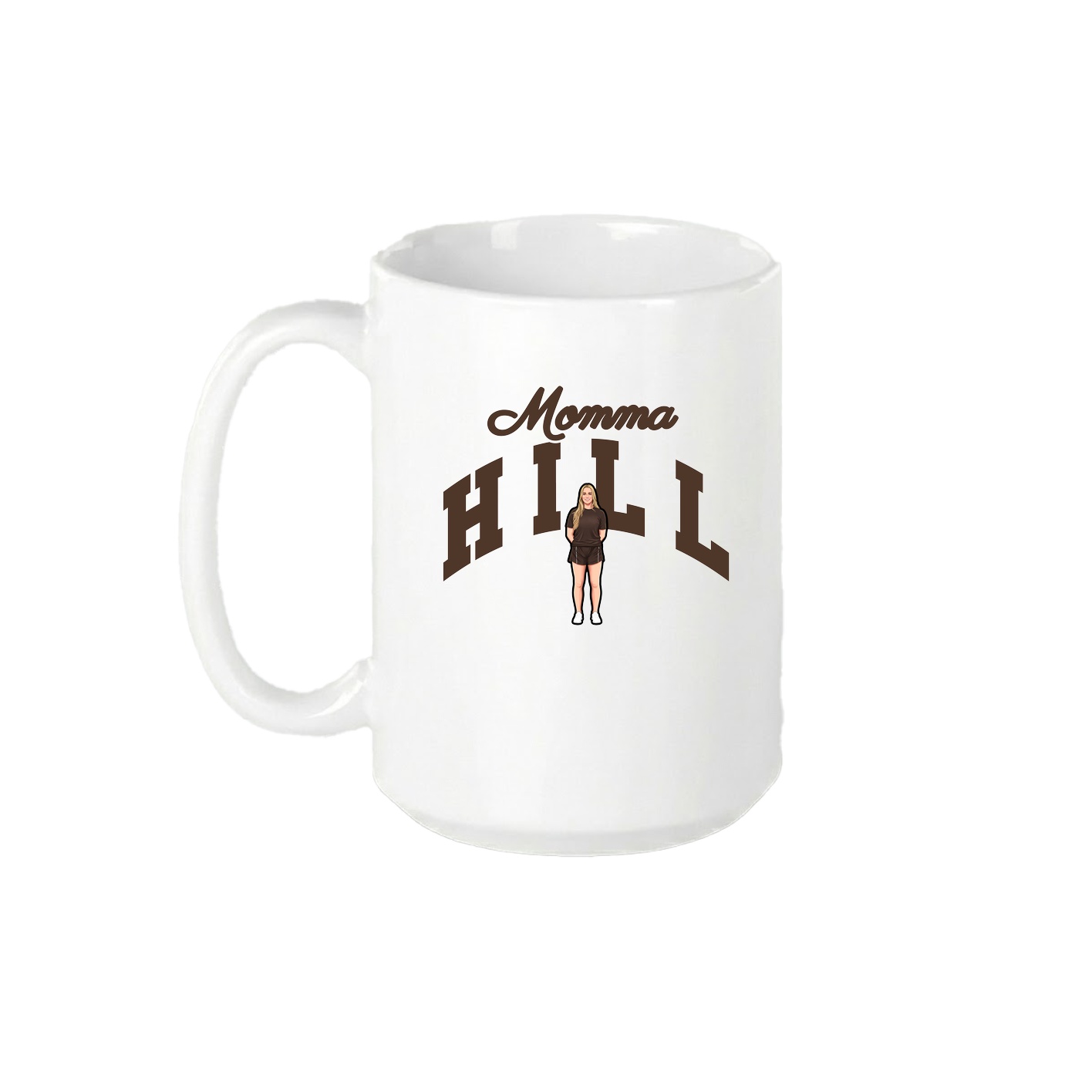 15oz Coffee Mug — Mothers Day Arch in White