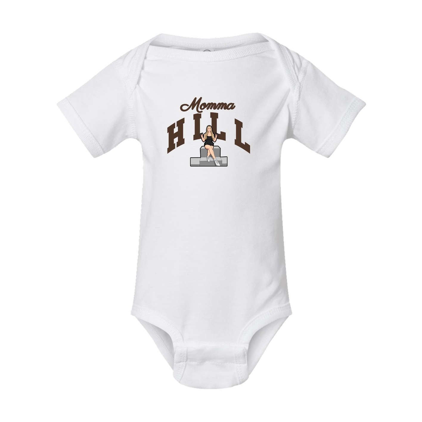 Baby Onesie — Mothers Day Arch in White