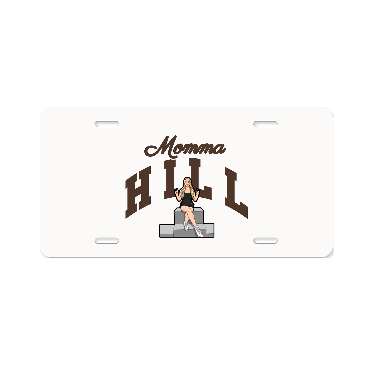 License Plate — Mothers Day Arch in Classic