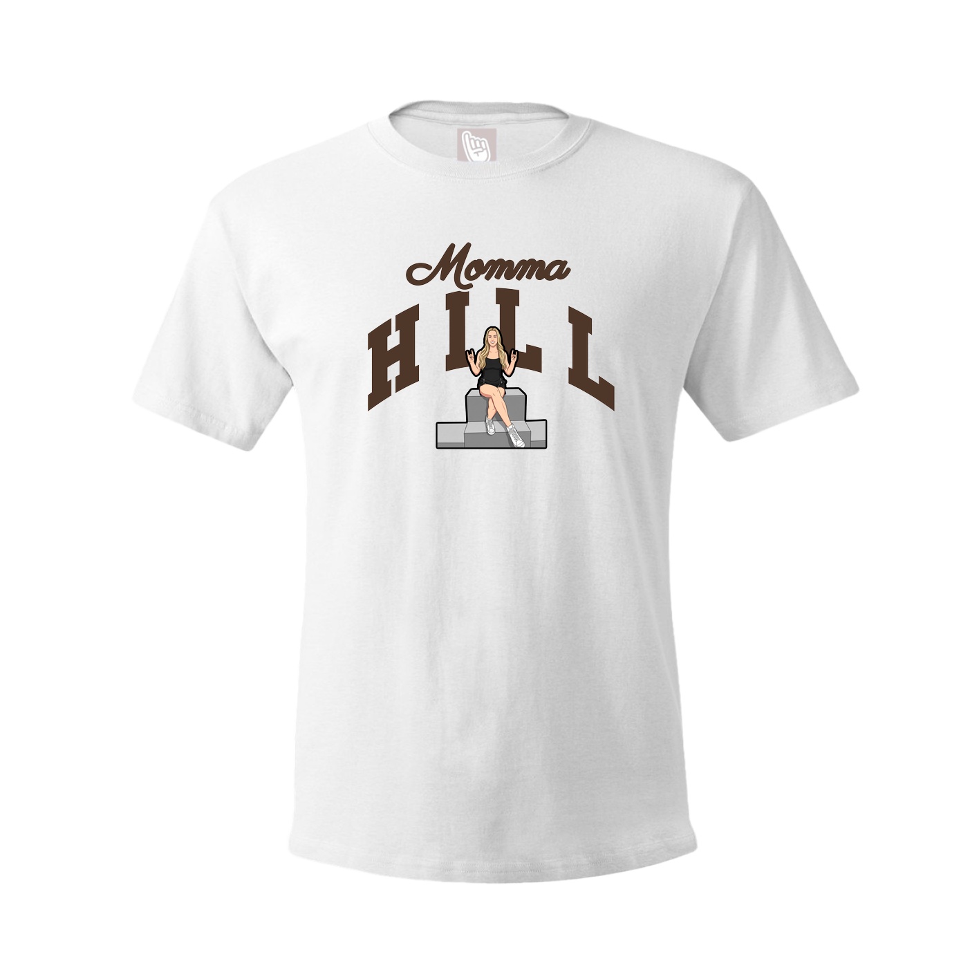 Tee — Mothers Day Arch in White