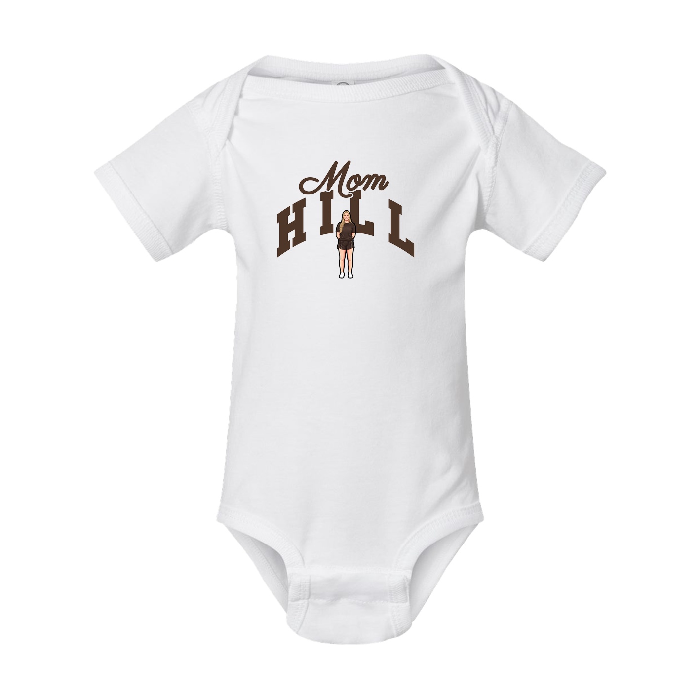 Baby Onesie — Mothers Day Arch in White