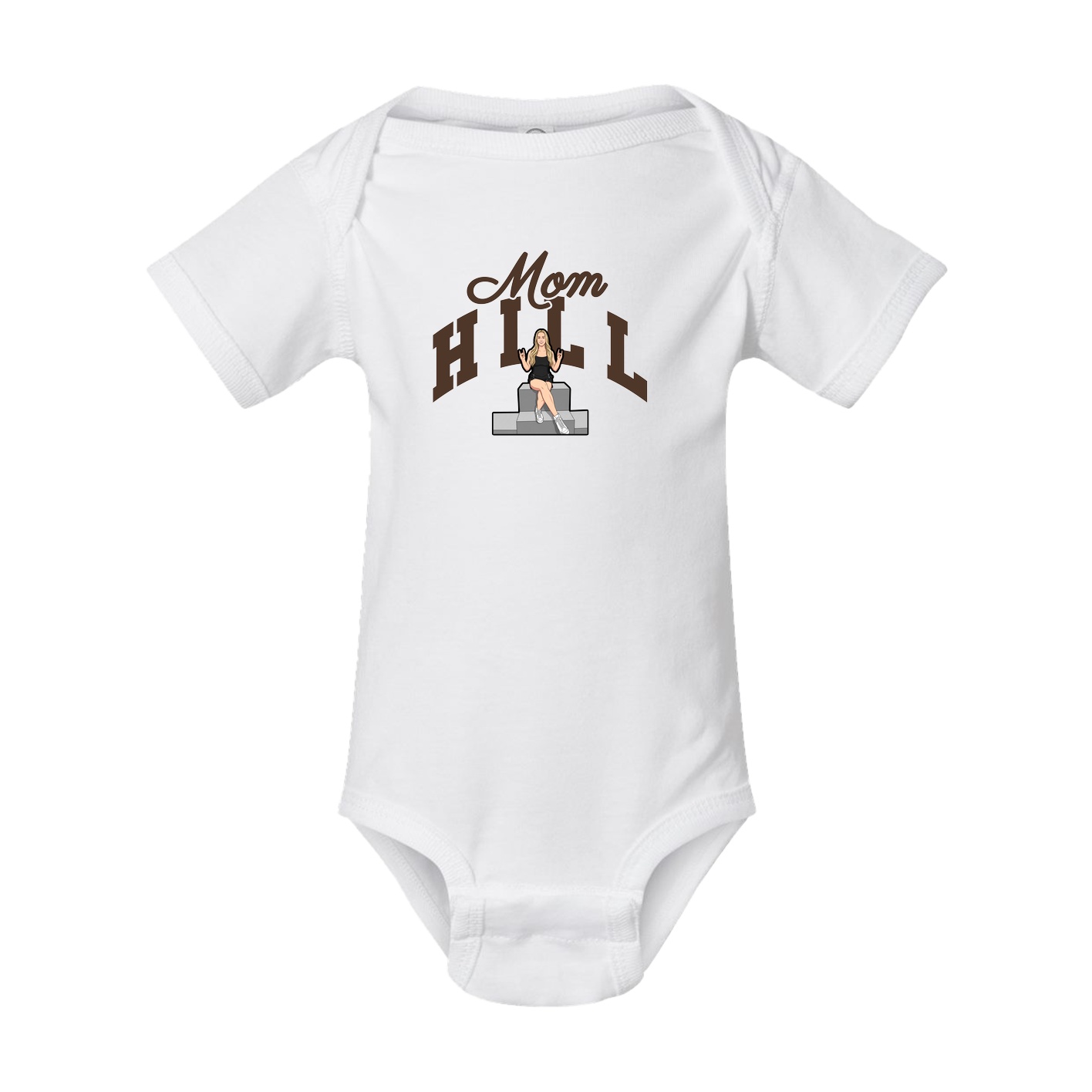 Baby Onesie — Mothers Day Arch in White