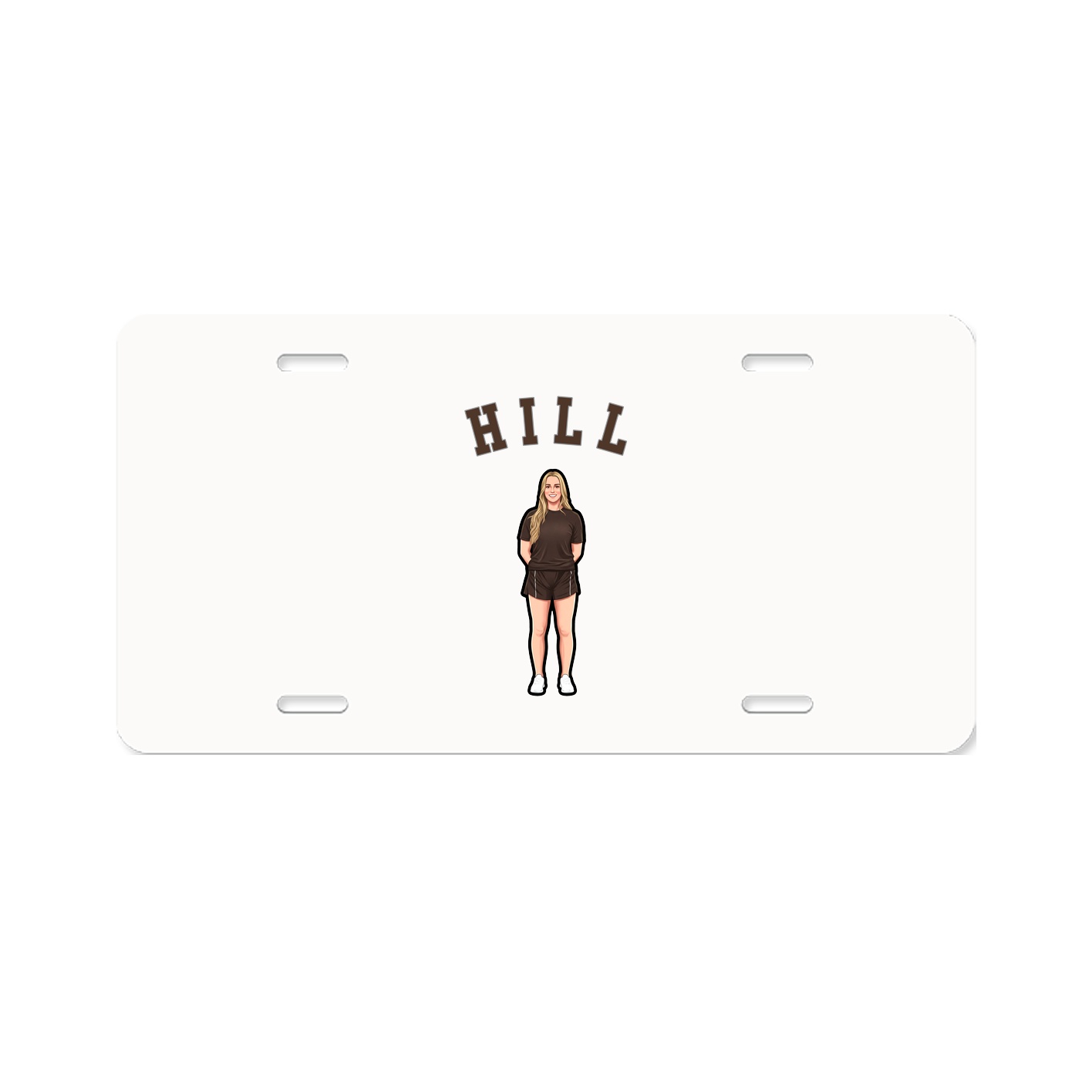 License Plate — Shirsey Arch in Classic
