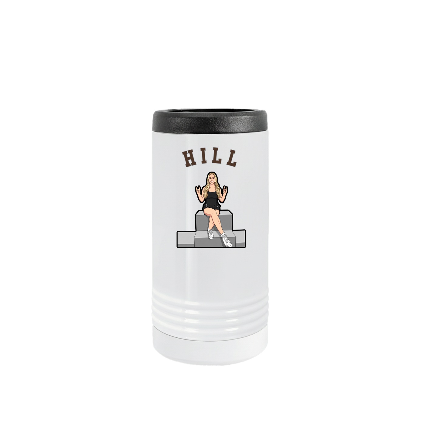 Slim Beverage Holder — Shirsey Arch in White