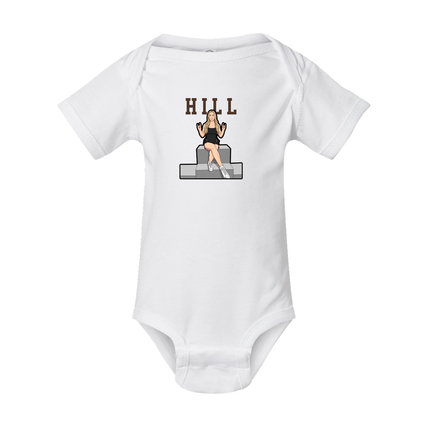 Baby Onesie — Shirsey in White