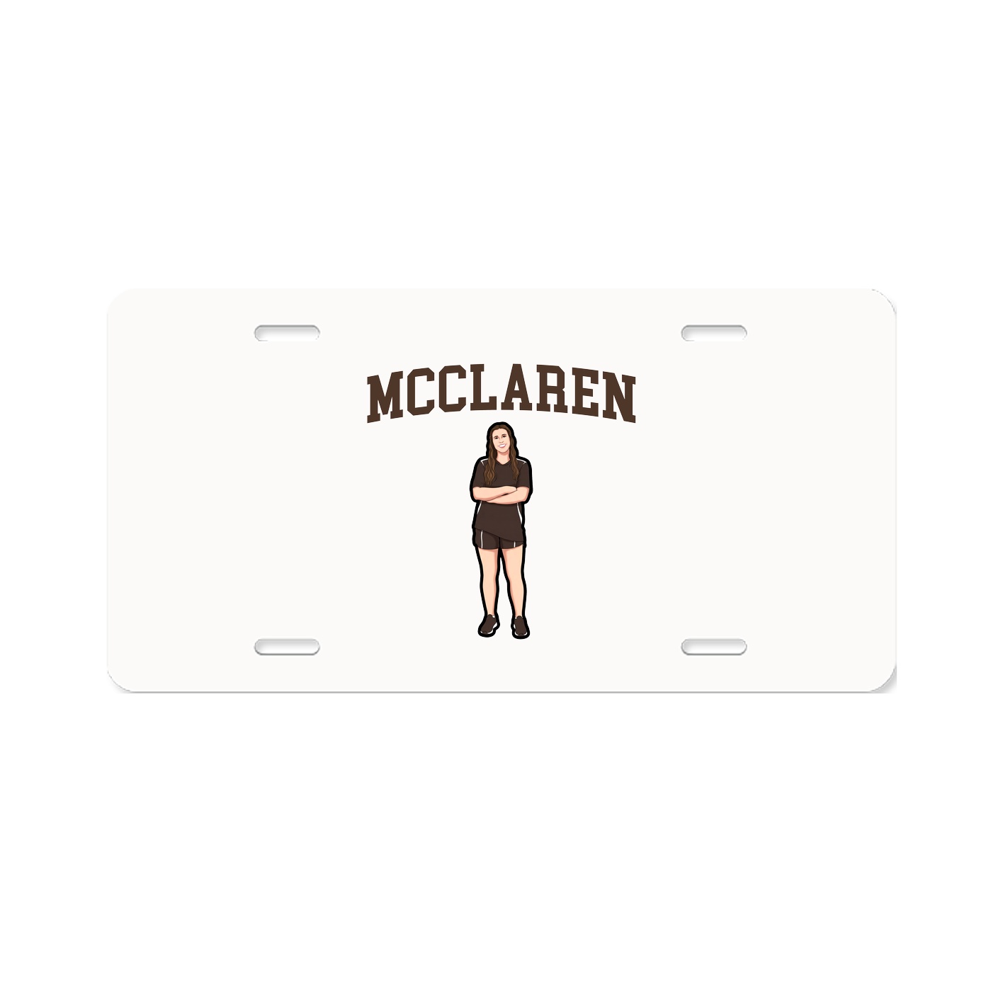 License Plate — Shirsey in Classic