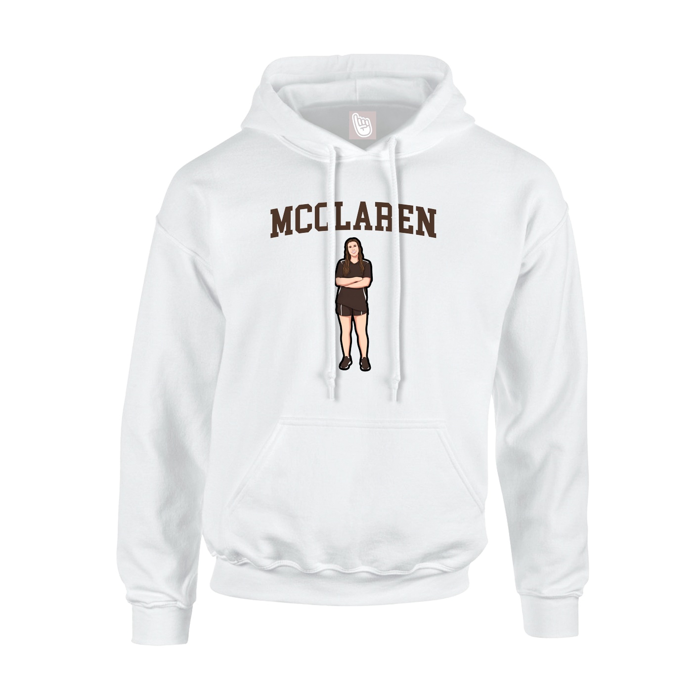 Youth Hoodie — Shirsey in White