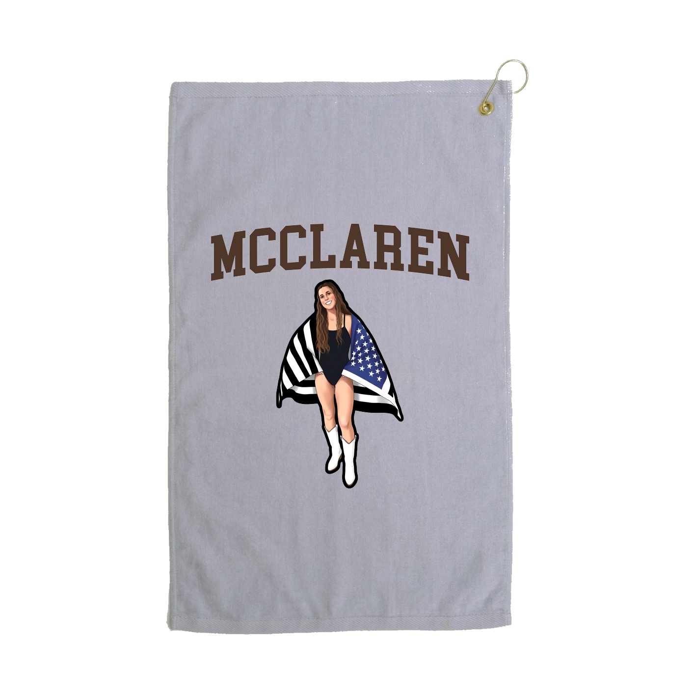 Terry Velour Golf Towel