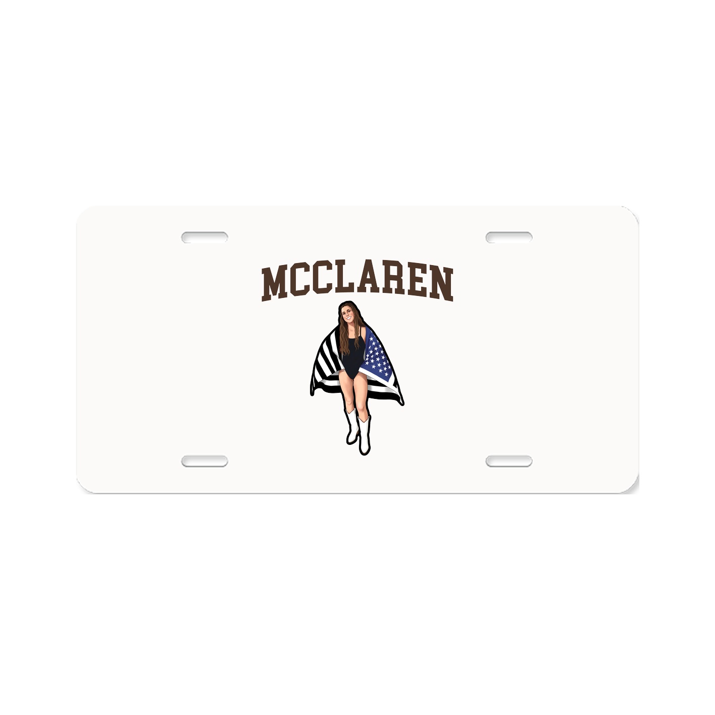 License Plate — Shirsey in Classic