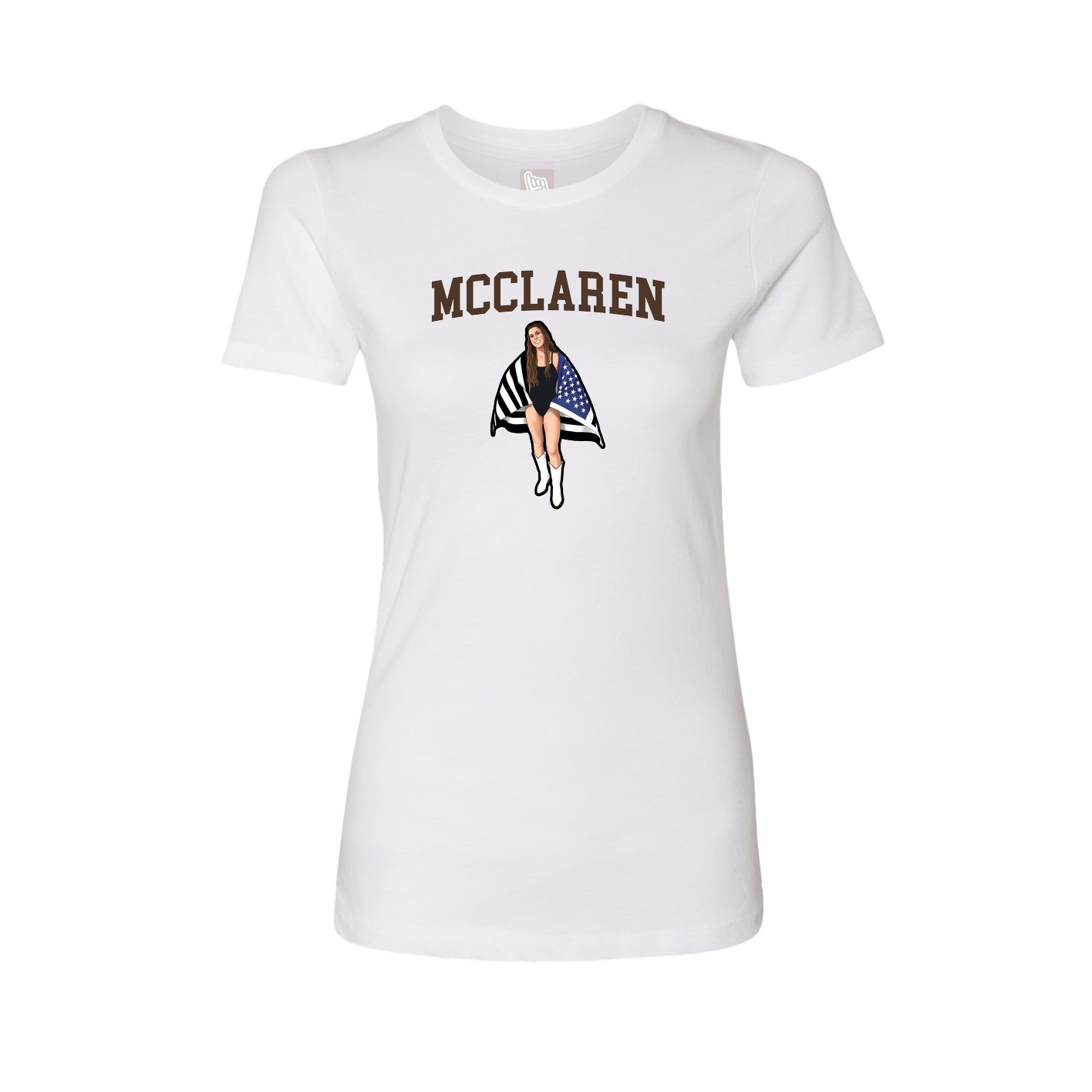 Fitted Women's Tee — Shirsey in White