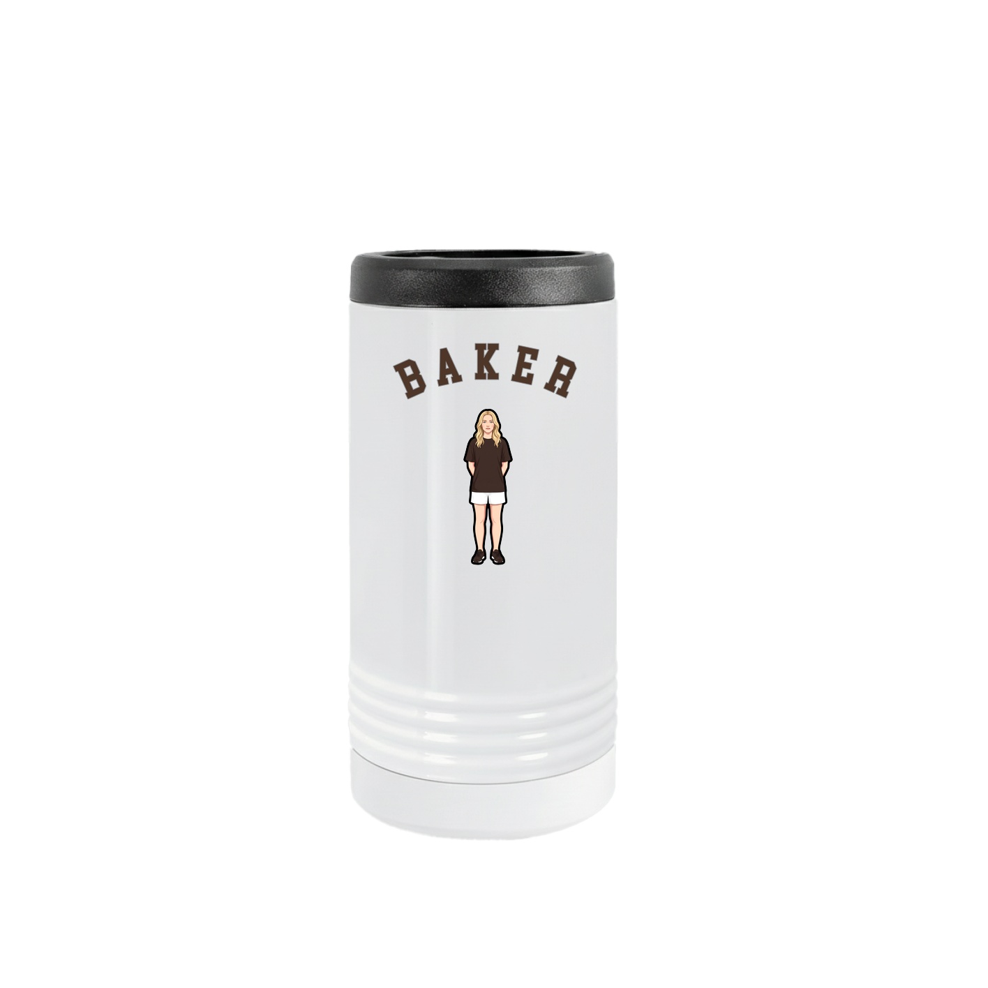Slim Beverage Holder — Shirsey Arch in White