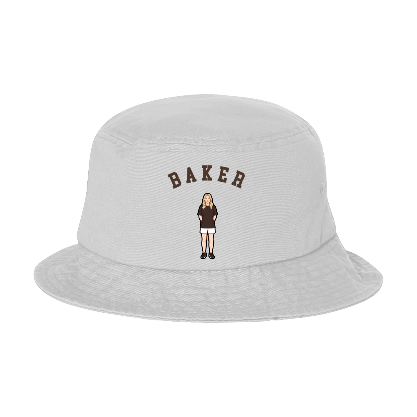 Bucket Cap — Shirsey Arch in White
