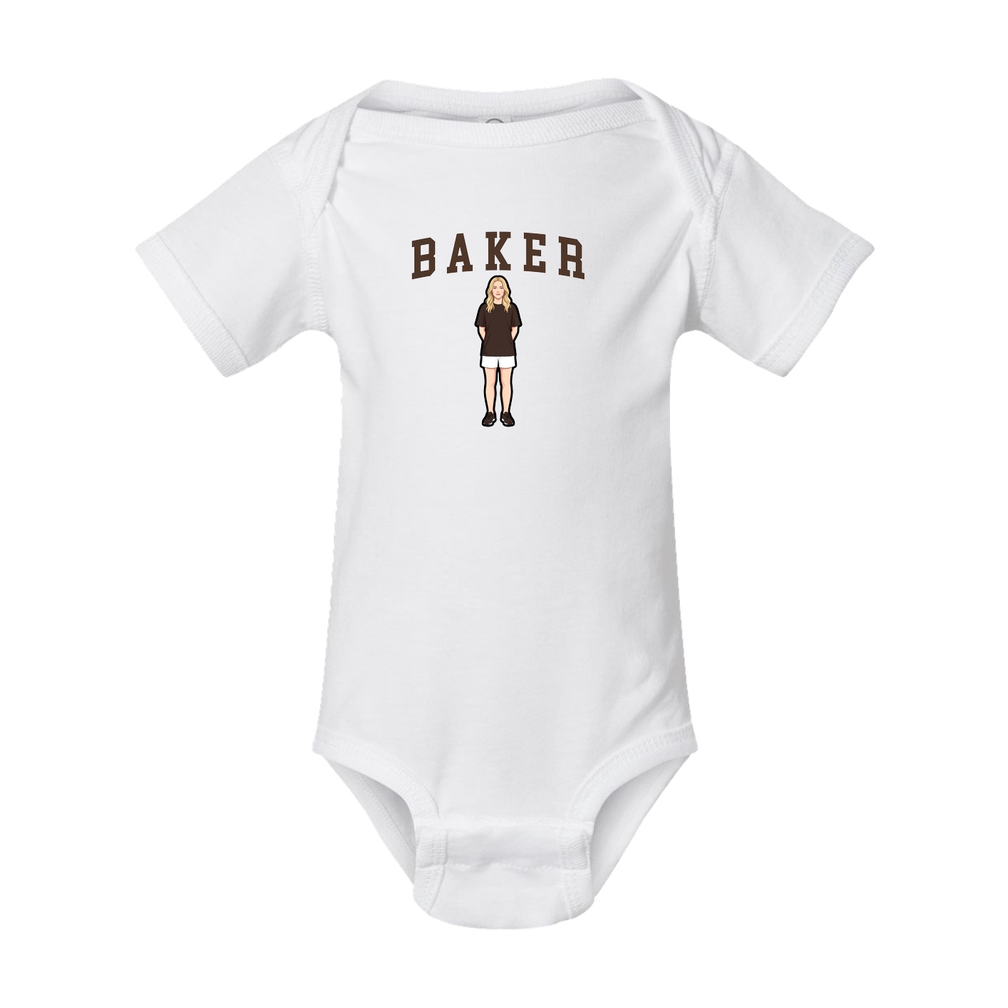Baby Onesie — Shirsey in White