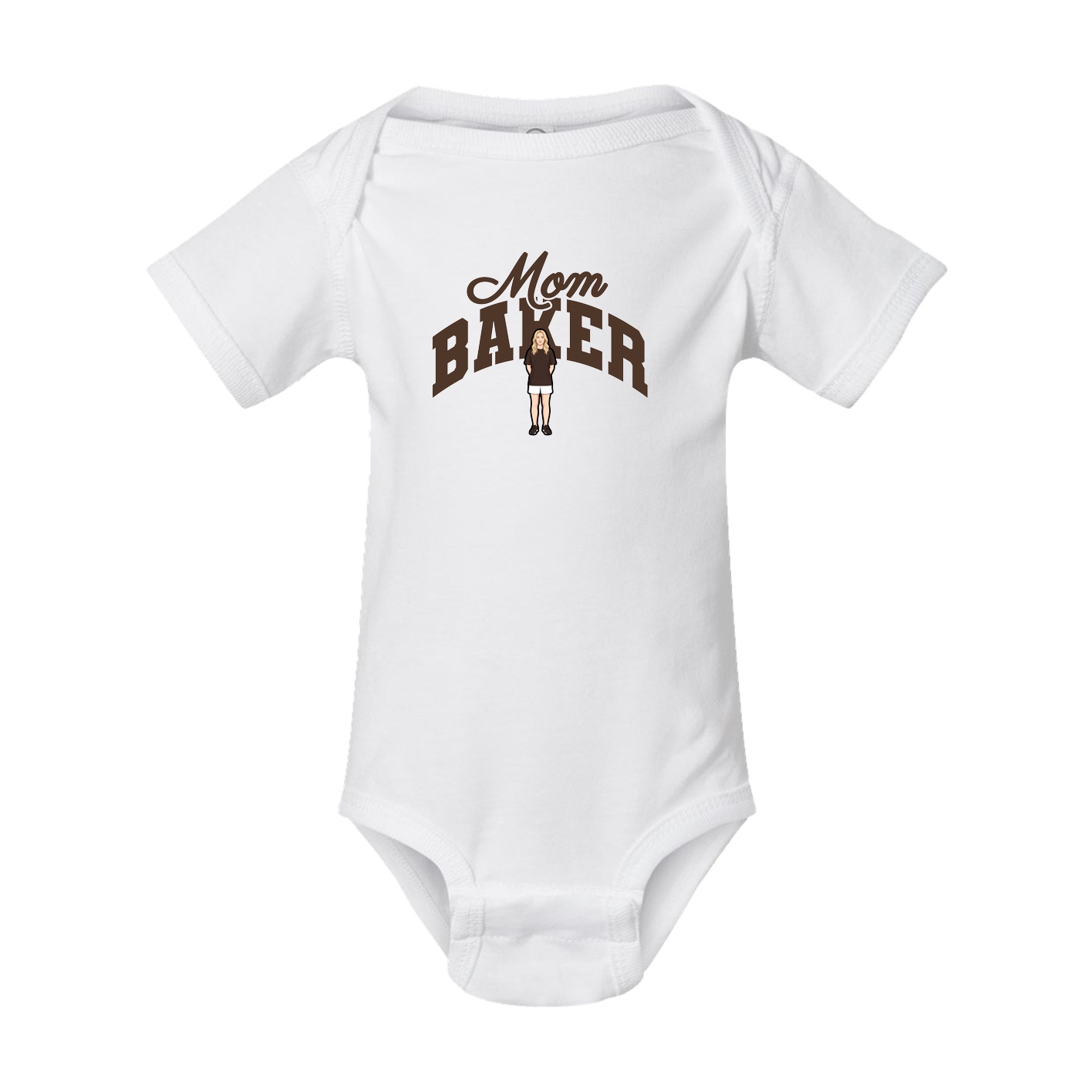 Baby Onesie — Mothers Day Arch in White