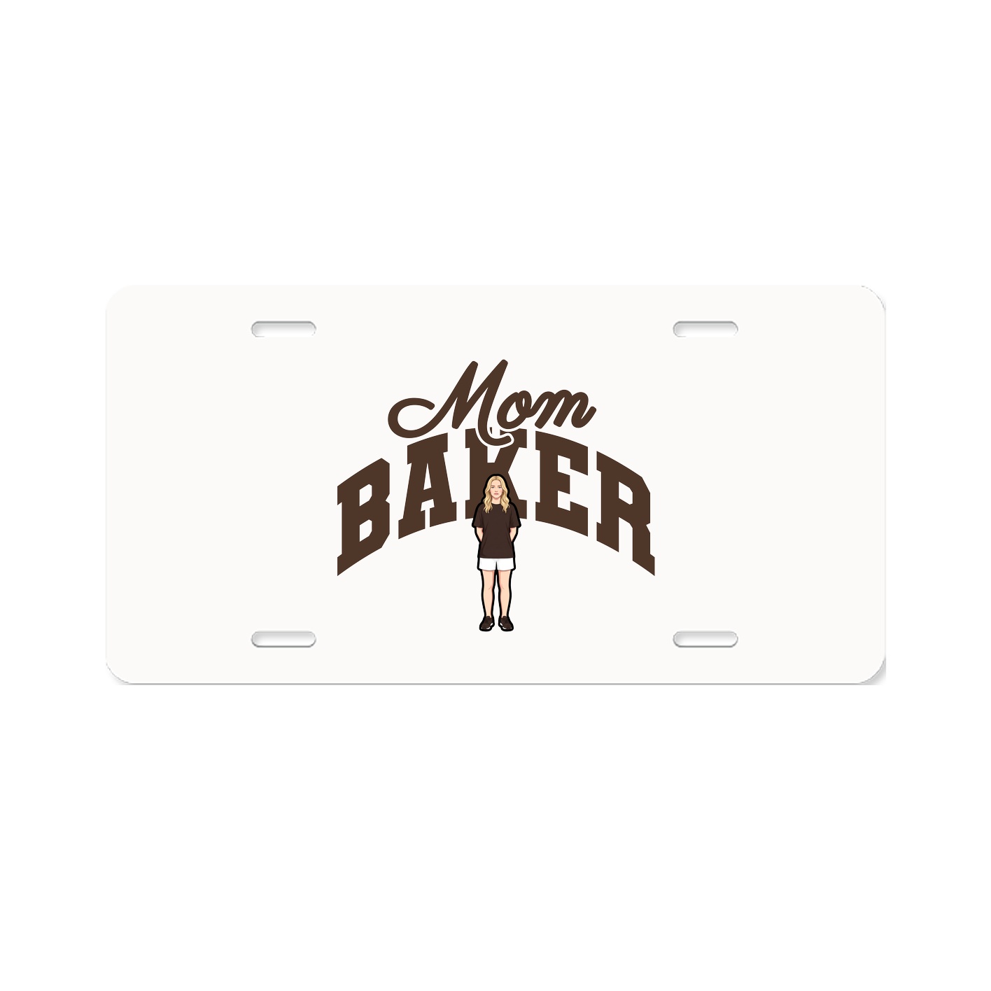 License Plate — Mothers Day Arch in Classic